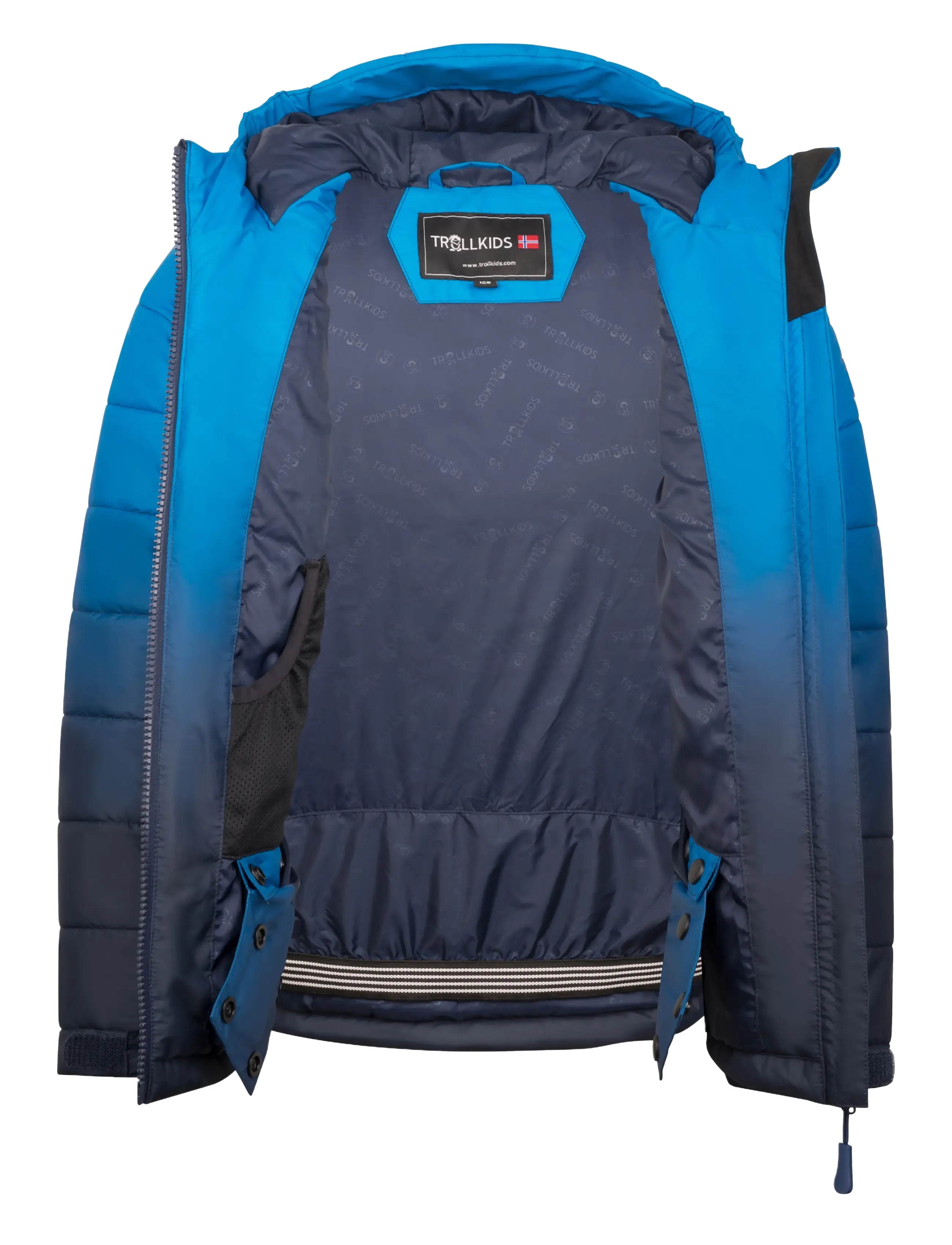 Troll Kids - Kids Hemsedal Snow Jacket - azure blue/navy - 2