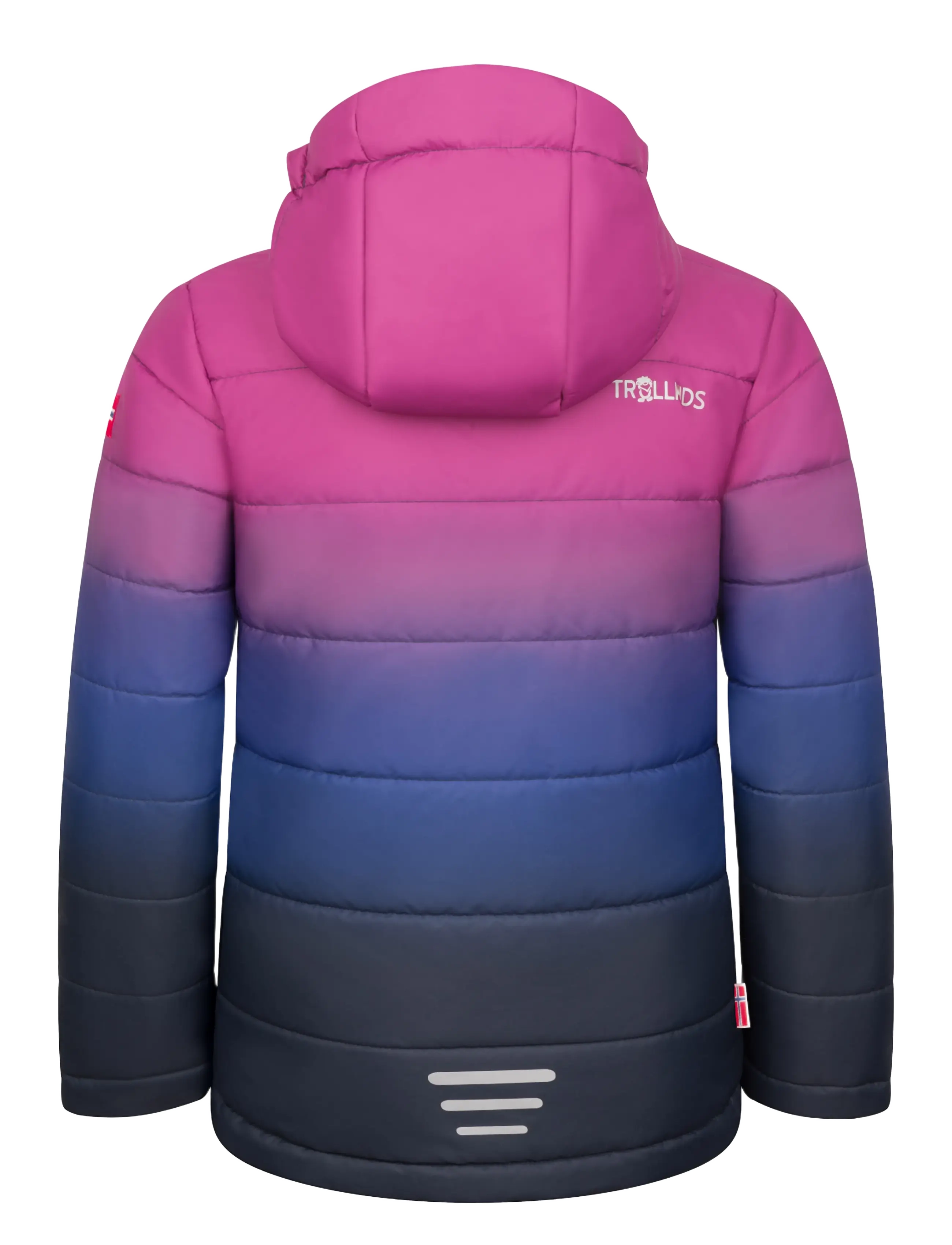 TrollKids - Kids Hemsedal Snow Jacket - bright berry/navy - 1