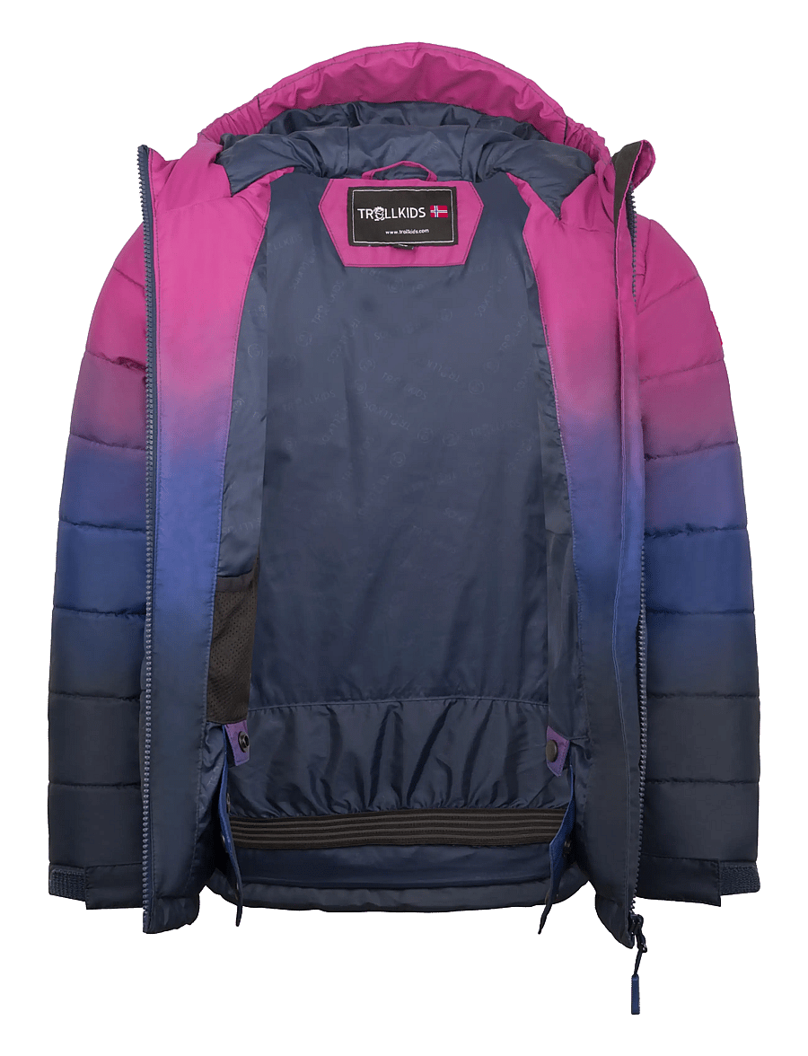 TrollKids - Kids Hemsedal Snow Jacket - bright berry/navy - 2
