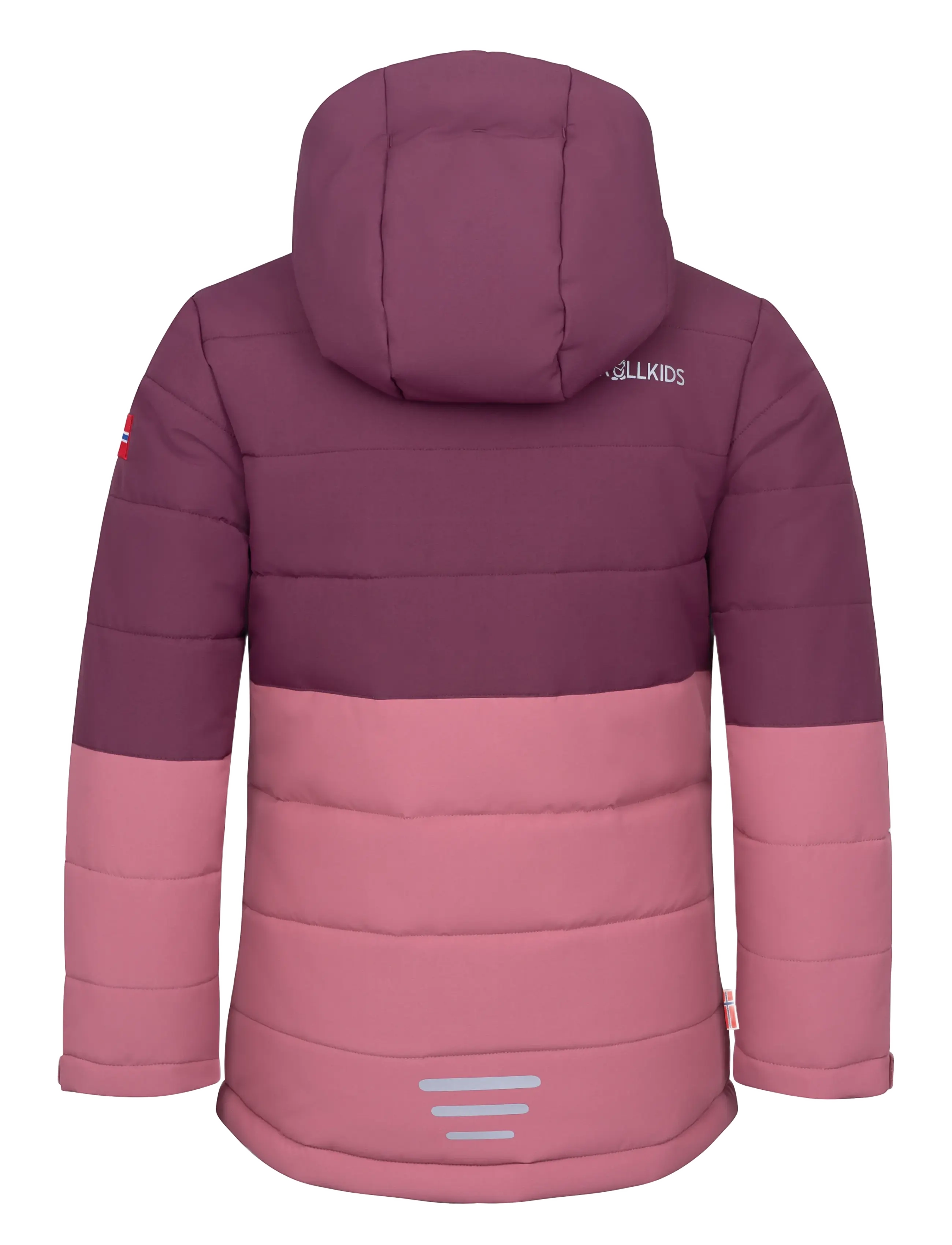 TrollKids - Kids Hemsedal Snow Jacket XT - deep ruby/frozen berry - 1