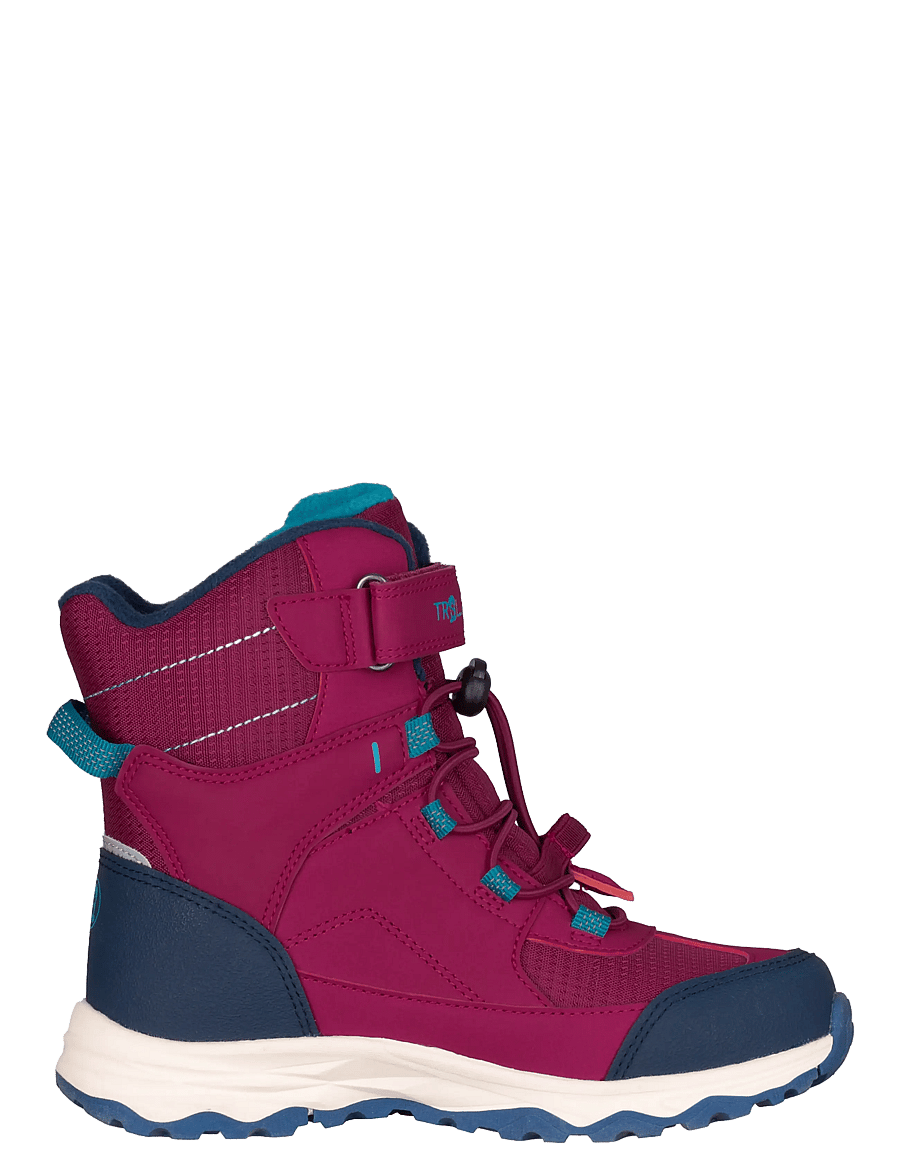TrollKids - Kids Hafjell Winter Boots XT - bright berry/dark turquoise - 2
