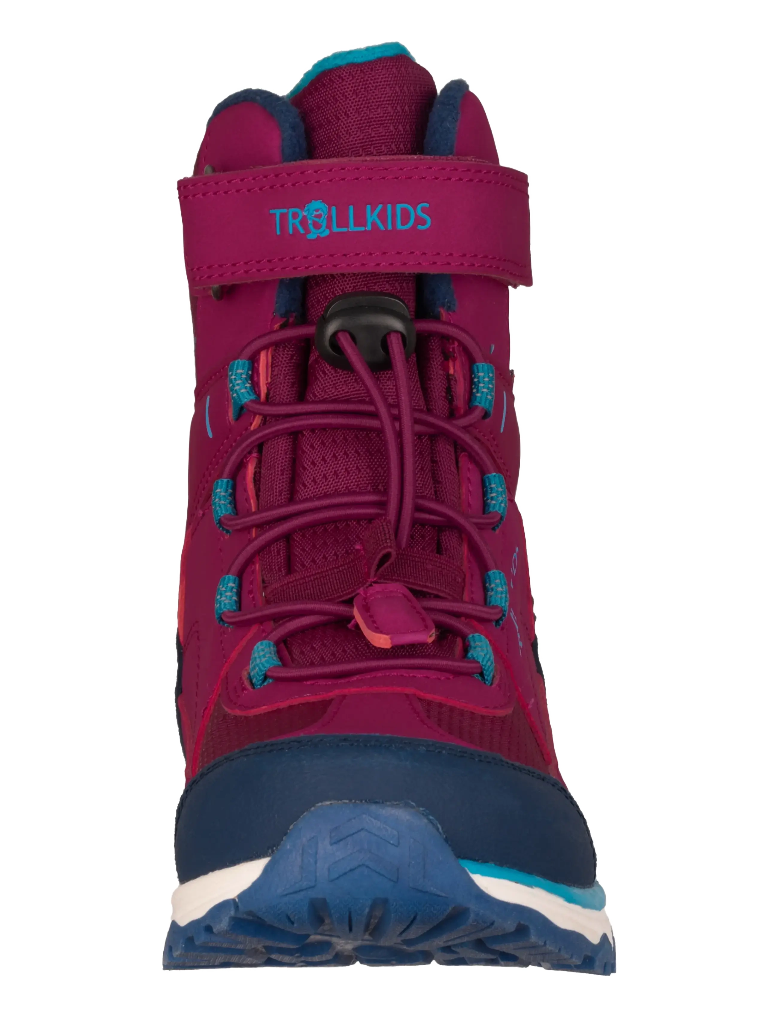 Troll Kids - Kids Hafjell Winter Boots XT - bright berry/dark turquoise - 3