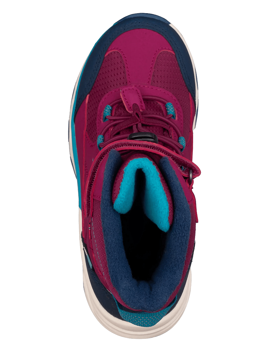 TrollKids - Kids Hafjell Winter Boots XT - bright berry/dark turquoise - 5
