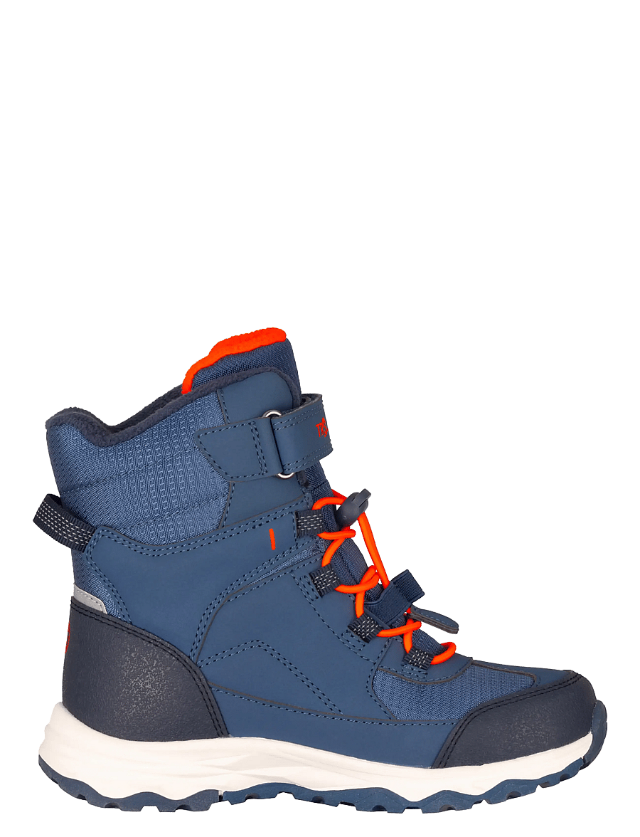TrollKids - Kids Hafjell Winter Boots XT - nordic blue/mystic blue/flame orange - 1