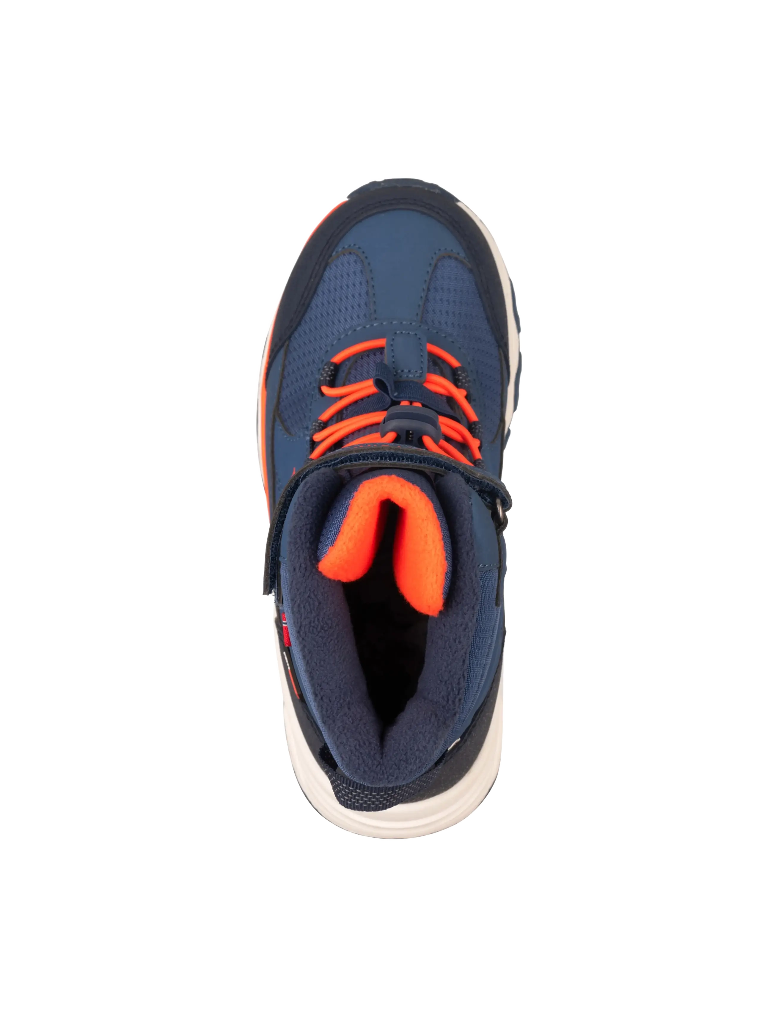 TrollKids - Kids Hafjell Winter Boots XT - nordic blue/mystic blue/flame orange - 4