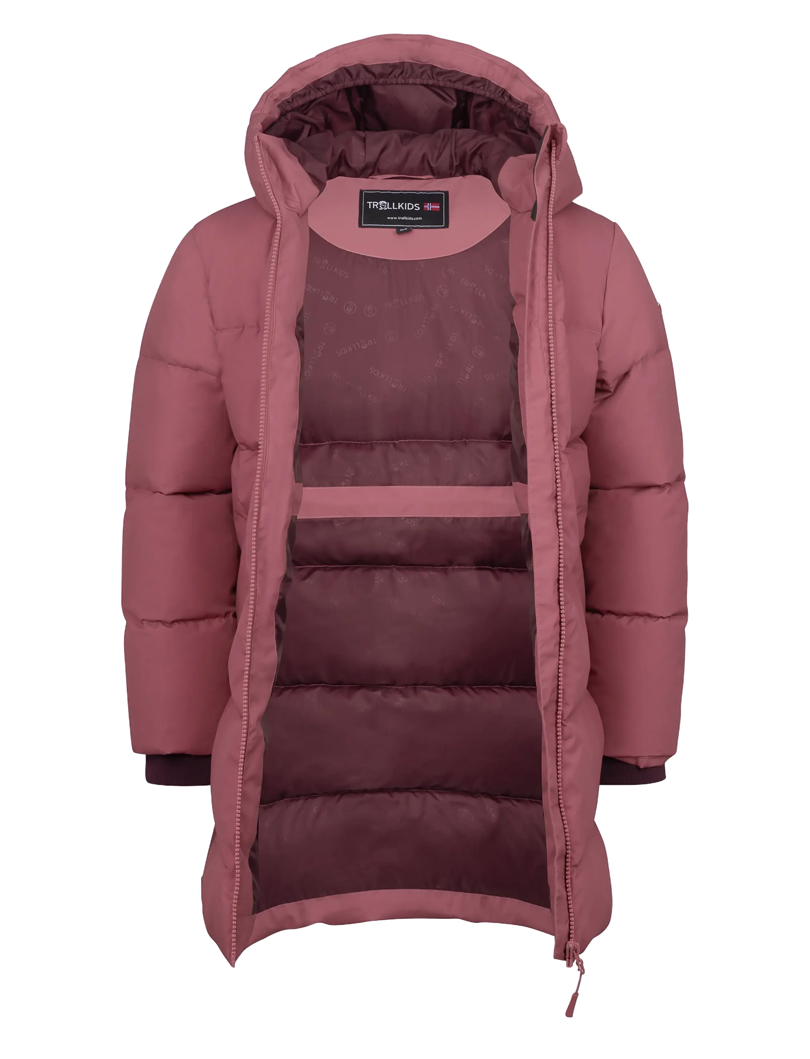 TrollKids - Girls Aurland Coat XT - frozen berry - 2