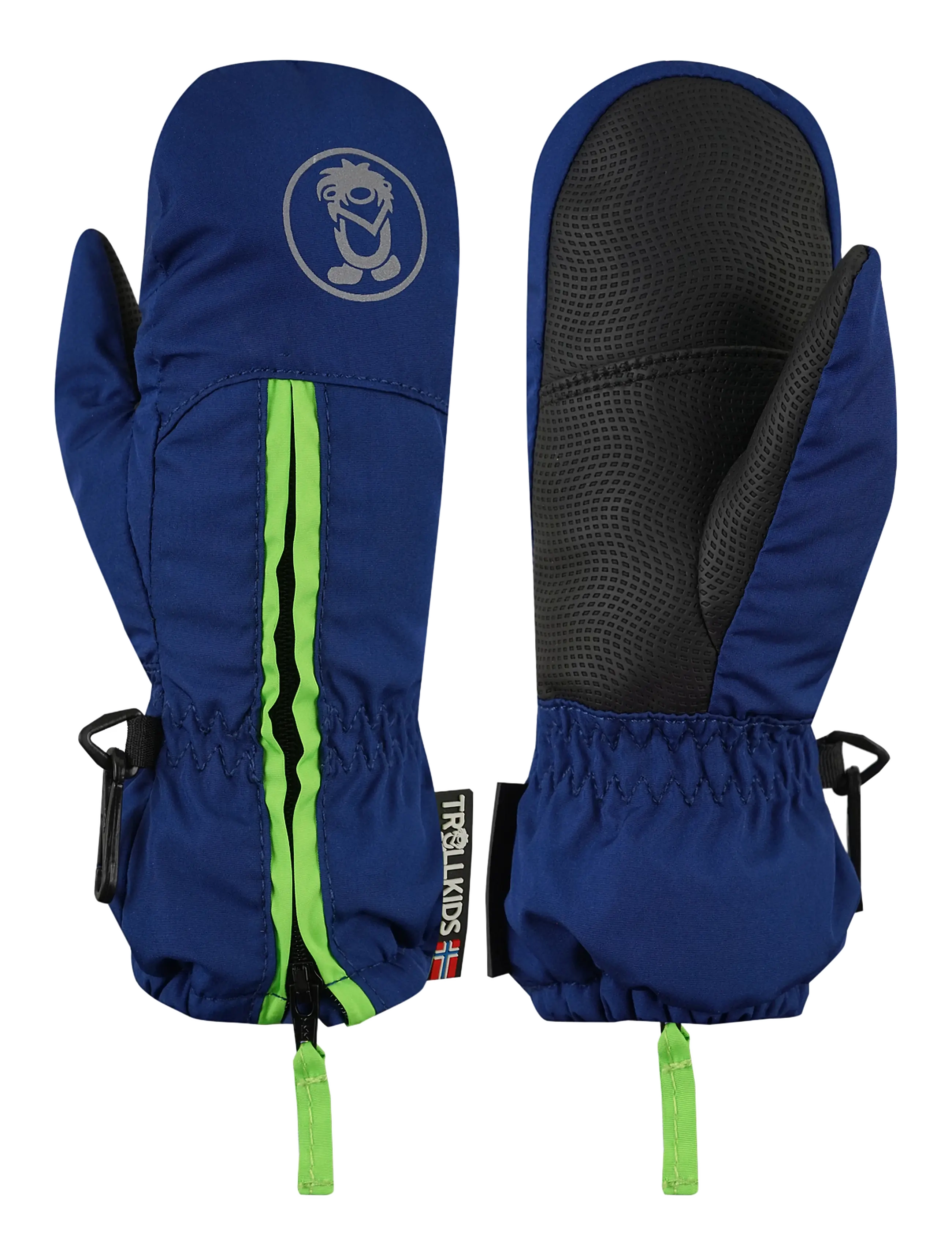 TrollKids Kids Troll Mitten - Troll Kids - NAVY/VIPER GREEN / navy