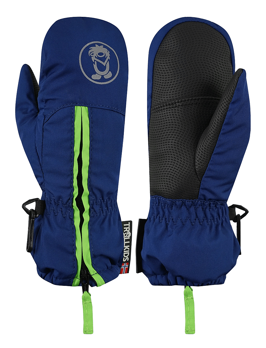 TrollKids - Kids Troll Mitten - navy/viper green - 0