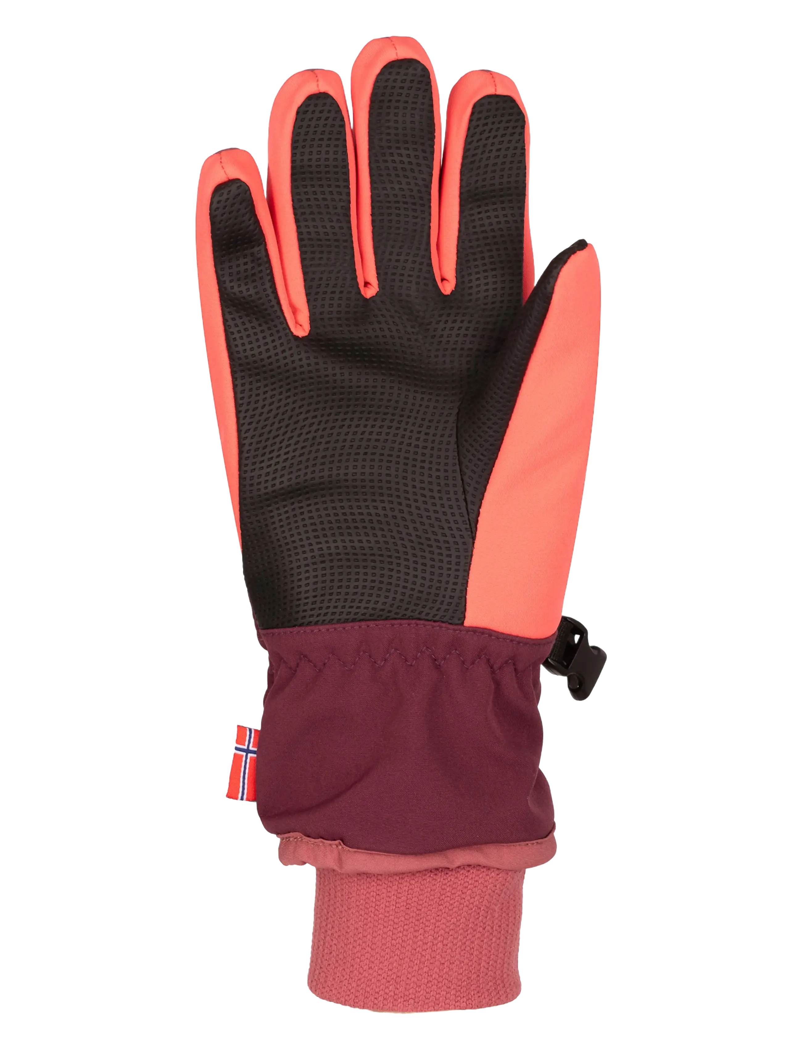 TrollKids - Kids Trolltunga Glove - frozen berry/deep ruby/pink salmon - 2