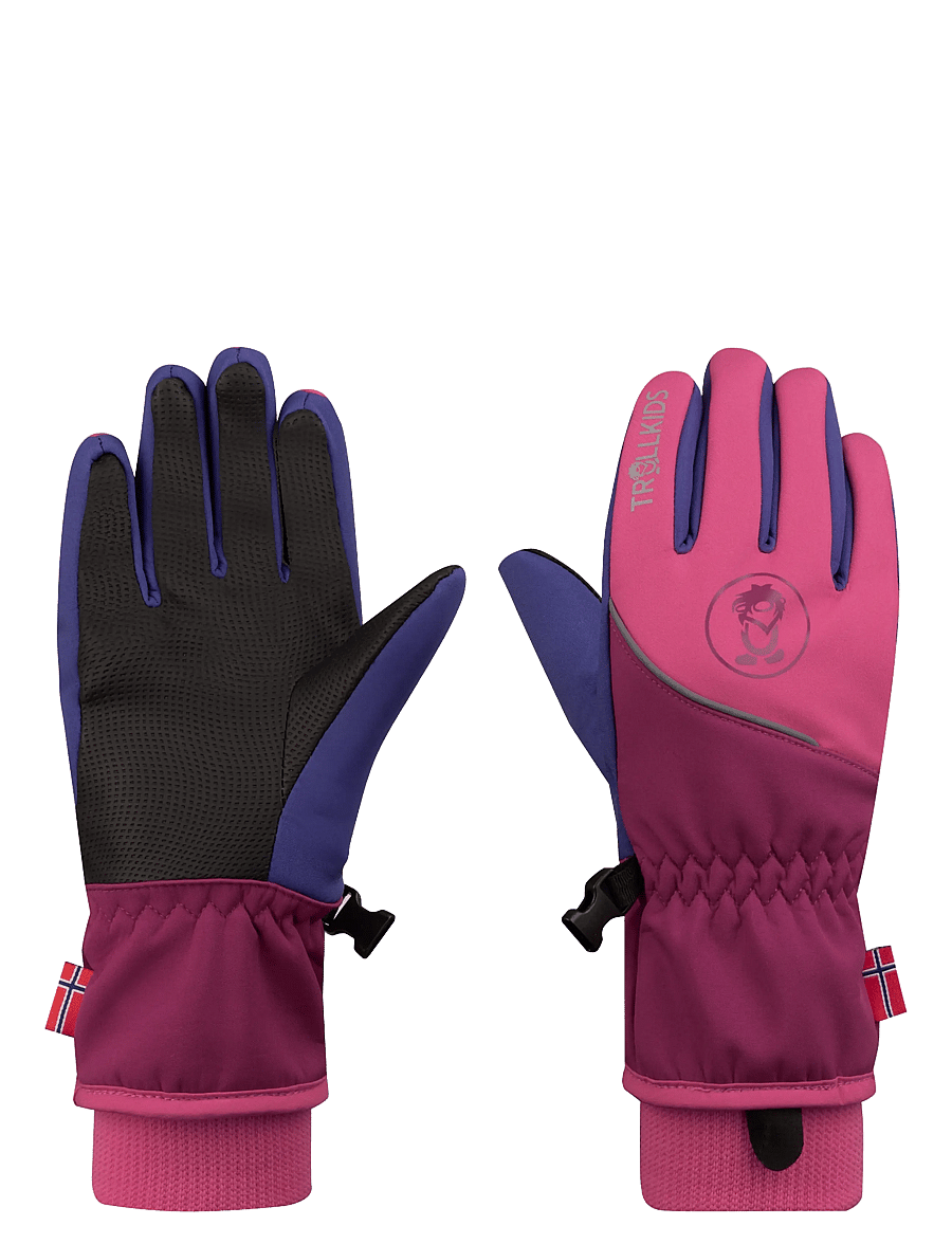 TrollKids - Kids Trolltunga Glove - light magenta/bright berry - 0