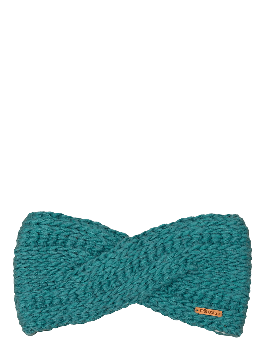 TrollKids - Girls Winter Headband - dusty teal - 1