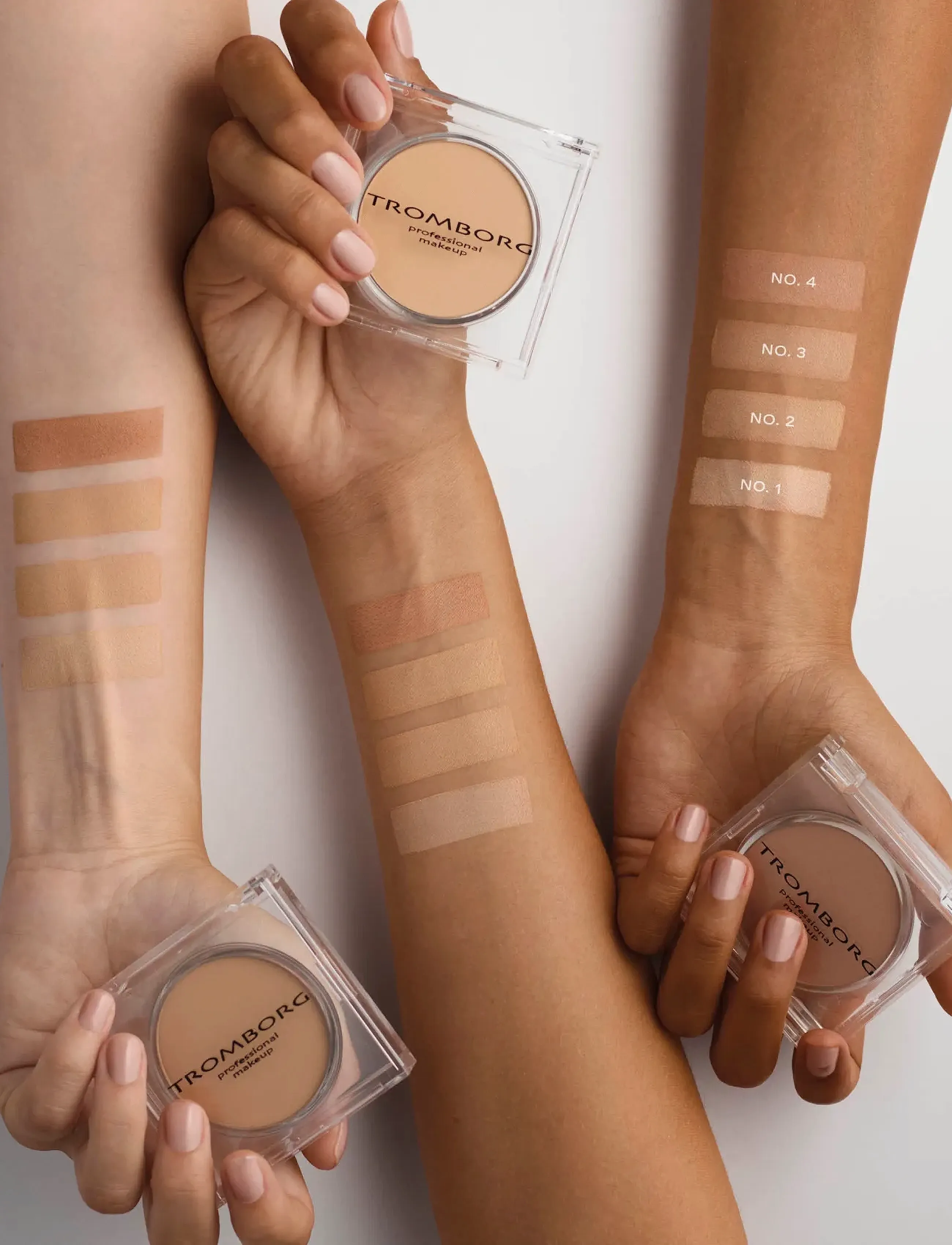 Tromborg Mineral Pressed Powder No 1, 8 g, Ansigt > Pudder, Dame