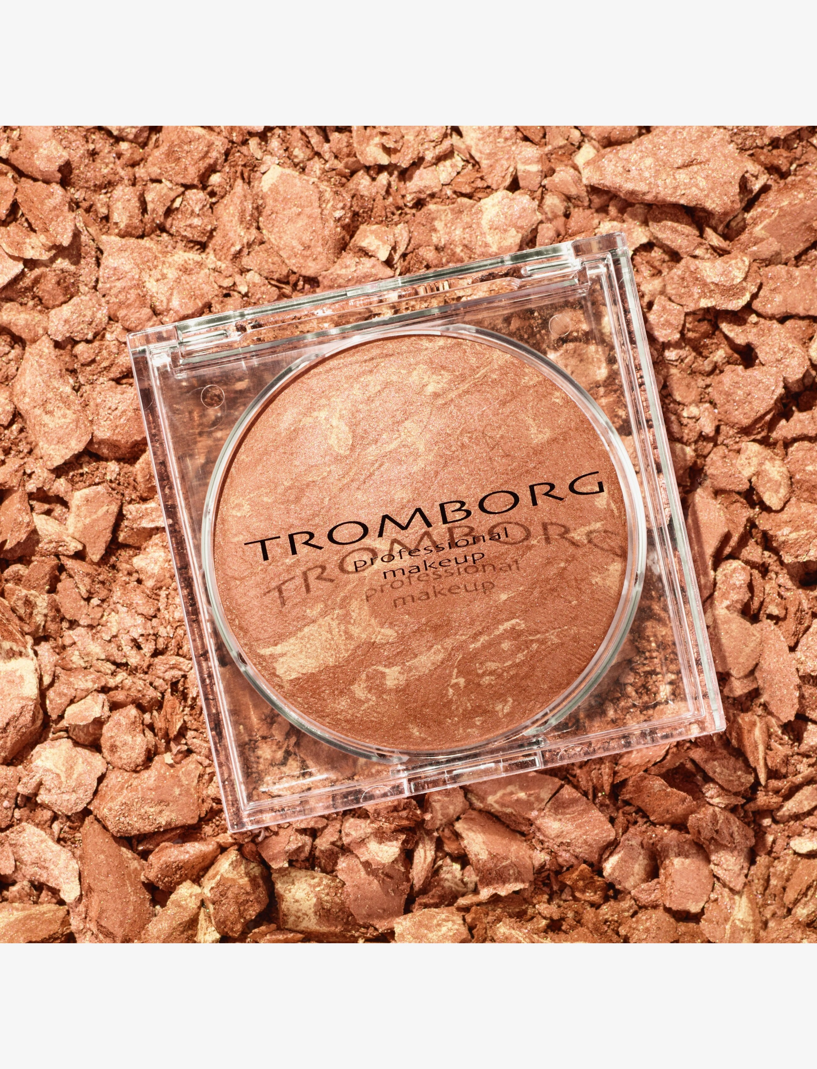 Tromborg Baked Mineral Golden puder, rouge & highlighter dam – bild 4