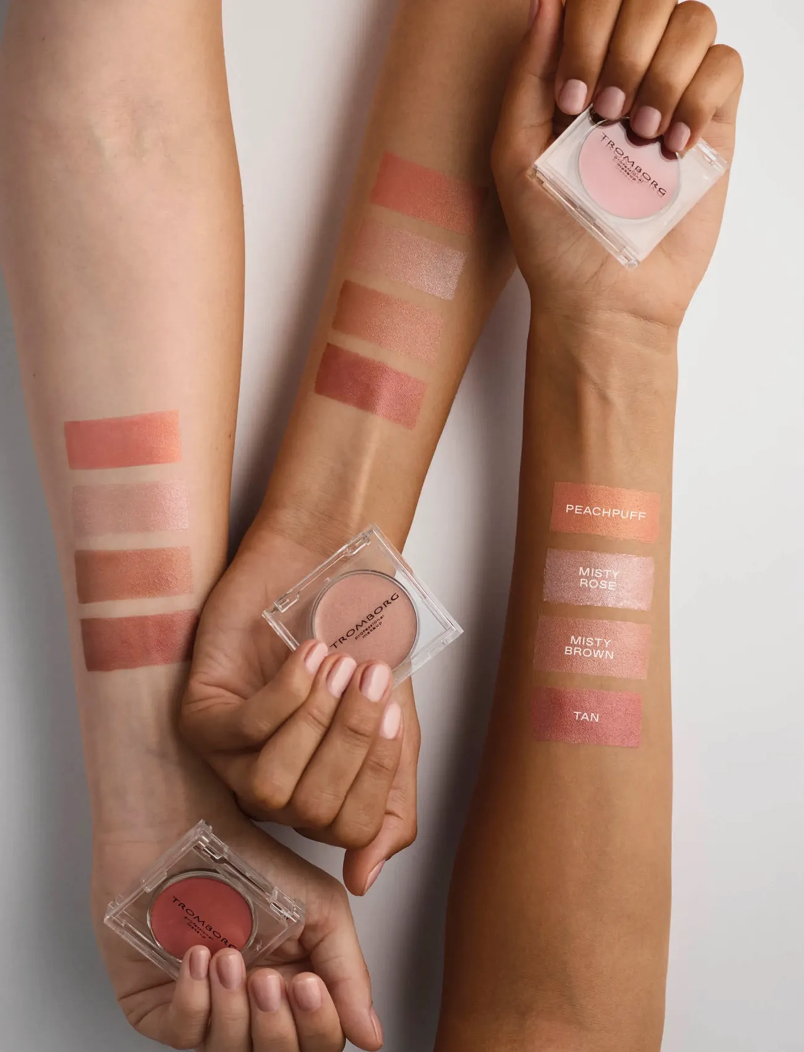 Tromborg - Creamy Lip Cheek Eye Powder Misty Brown - makeup - misty brwon - 2