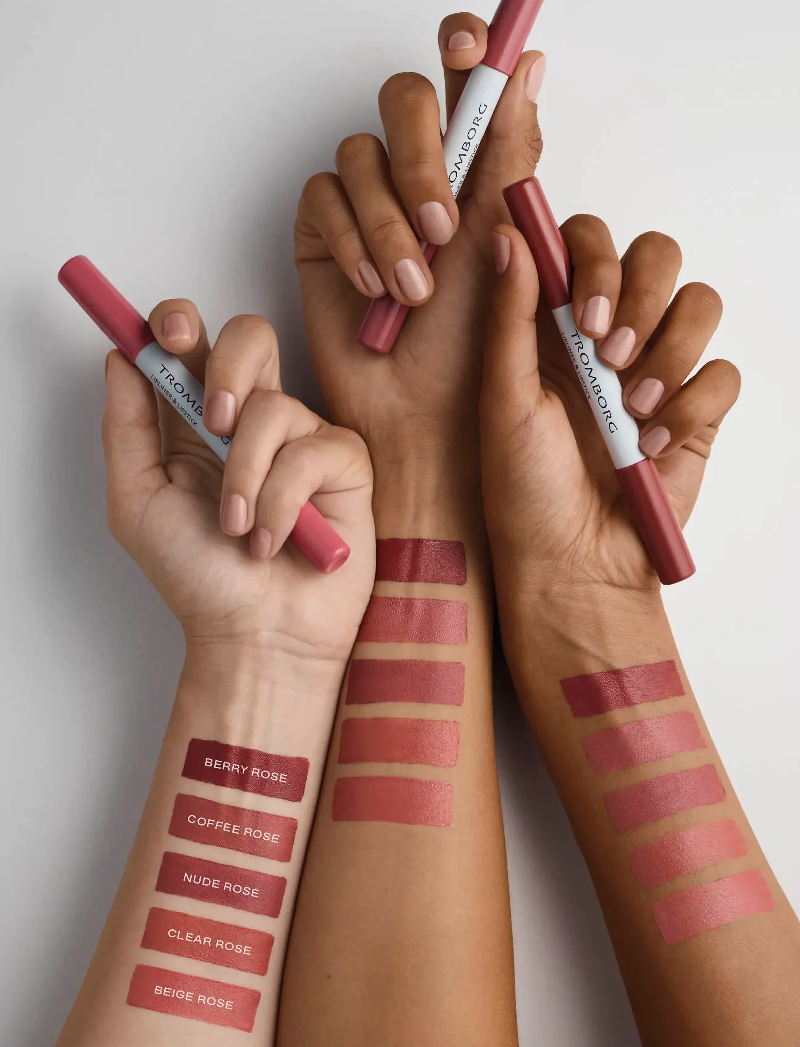 Tromborg - Lipliner & Lipstick Clear Rose - makeup - clear rose - 3