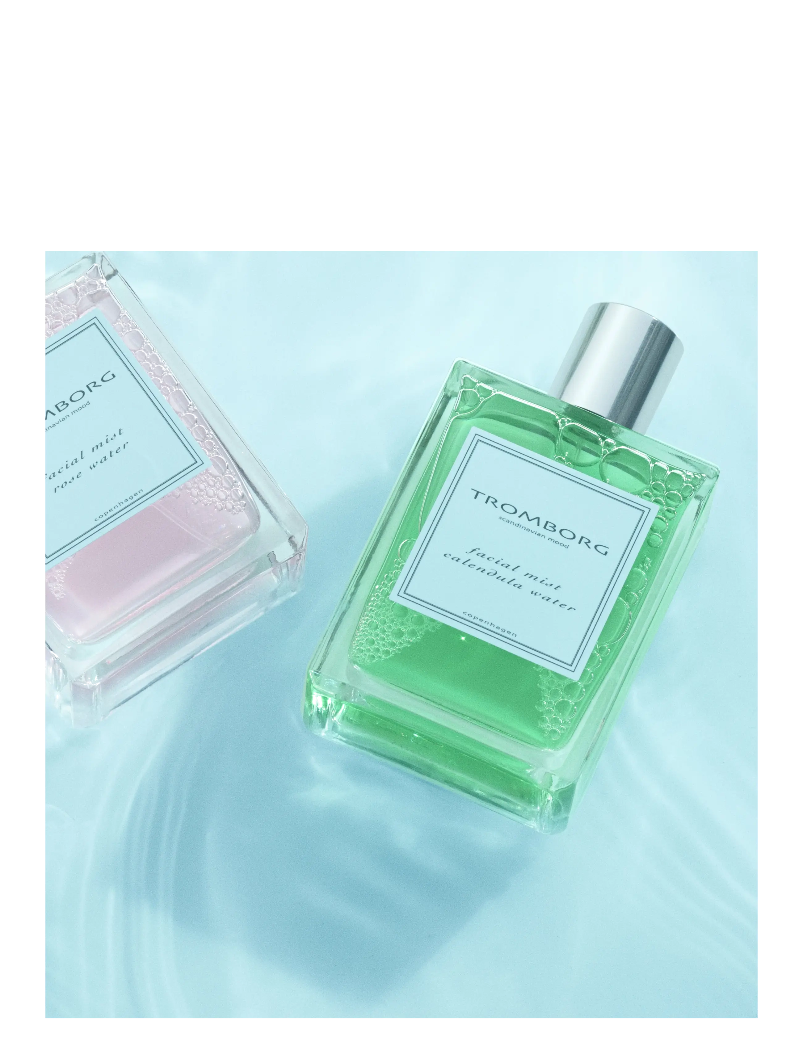 Tromborg Facial Mist Calendula Water rengöring & peeling dam – bild 3