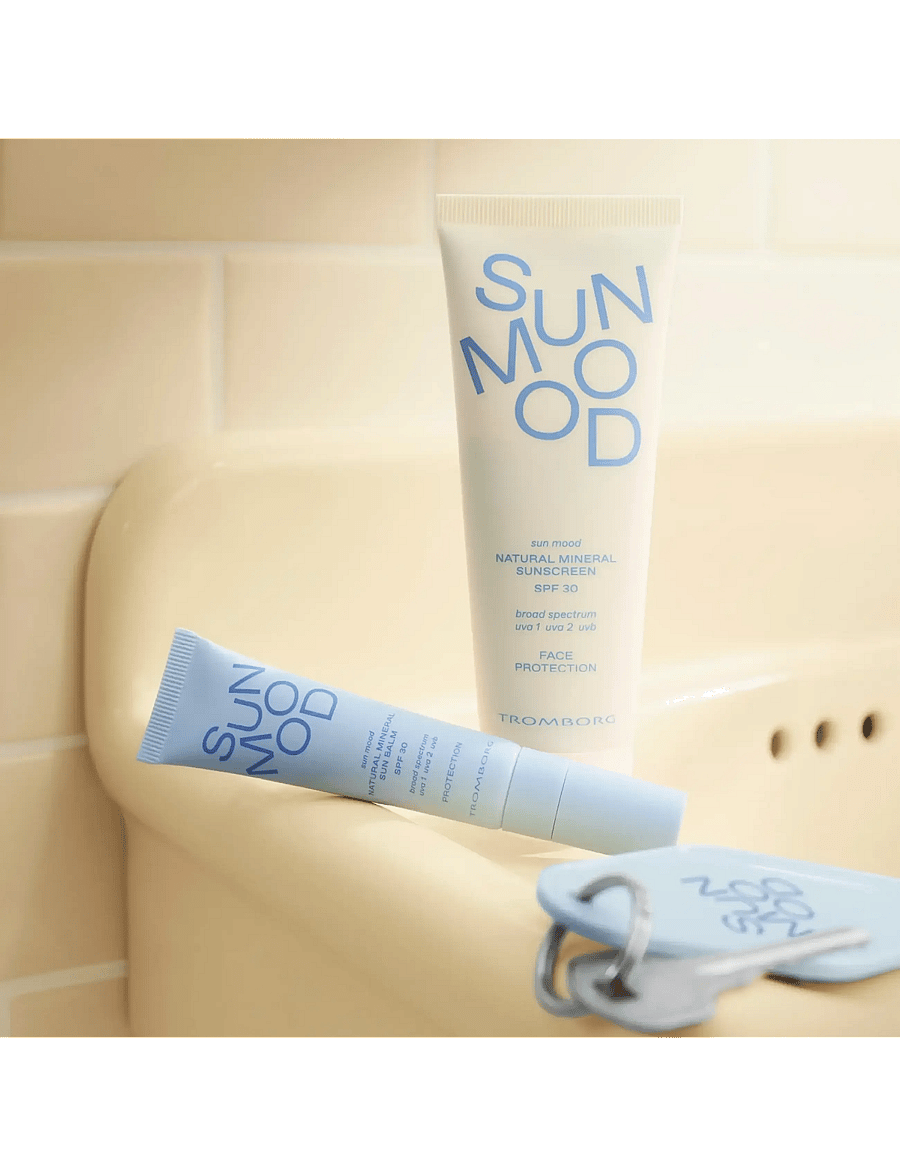 Tromborg - Sun Mood Natural Mineral Sunscreen Face SPF 30 - för ansiktet - clear - 2