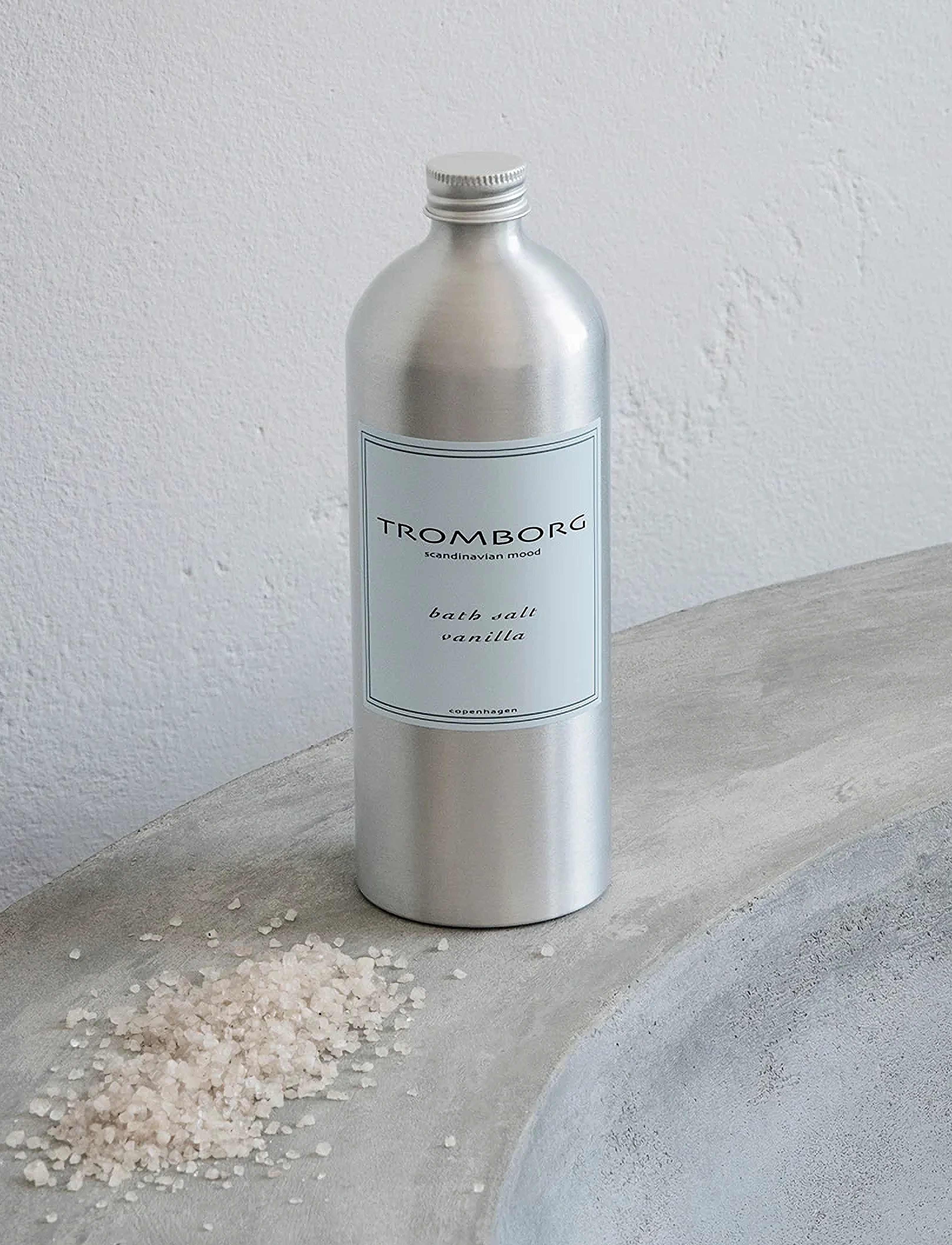 Tromborg Bath Salt Vanilla, 600 ml, Nude, Krop > Scrub Og Eksfolierende Midler, Dame