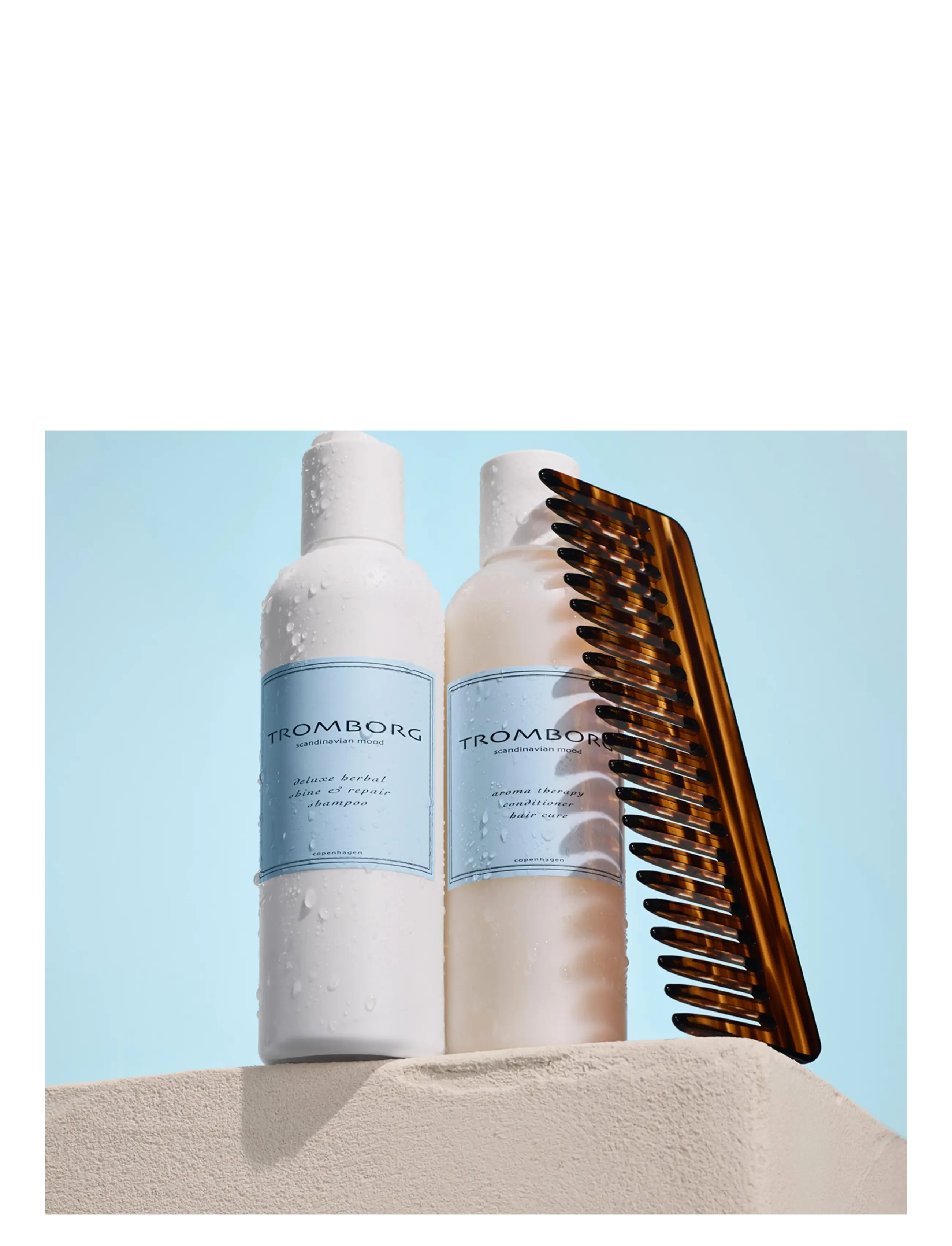 Tromborg Deluxe Herbal Shine & Repair Shampoo schampo & balsam herr – bild 3