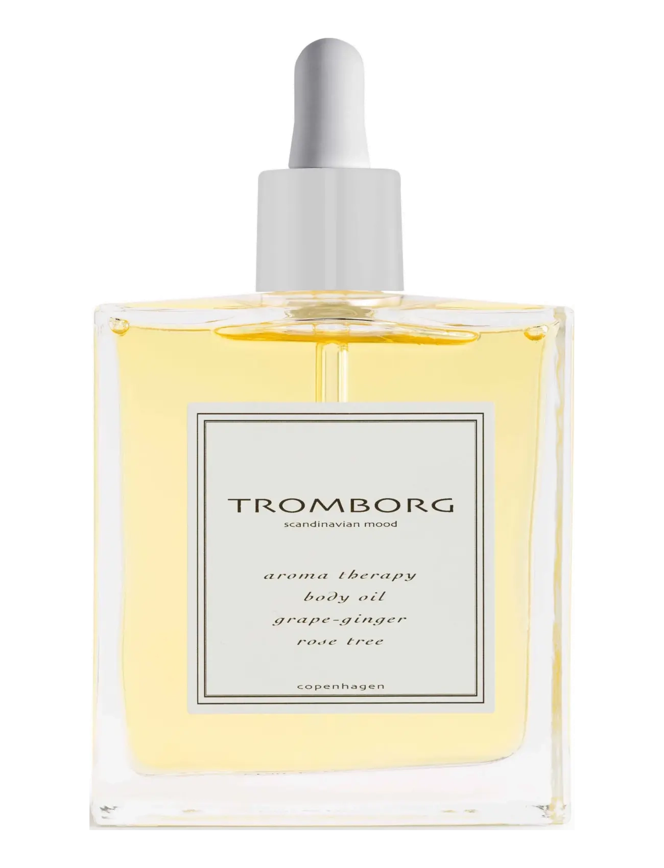 Tromborg Aroma Therapy Body Oil Grape-Ginger Rose Tree, Body Vinegar & Dressing Bottless, Nude, Str: 100 ml