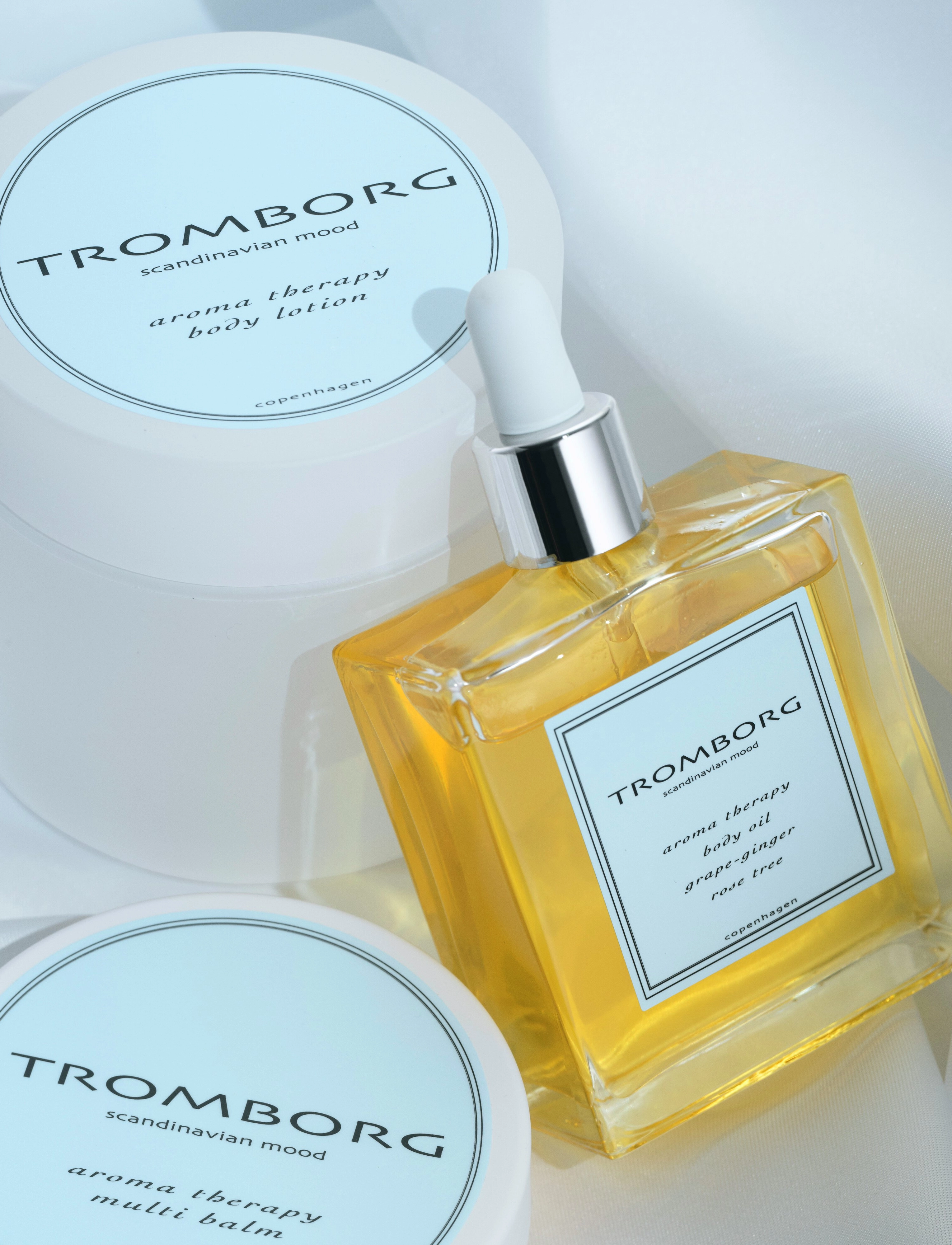 Tromborg - Aroma Therapy Body Oil Grape-Ginger Rose Tree - vasaras preces ādai - no colour - 2