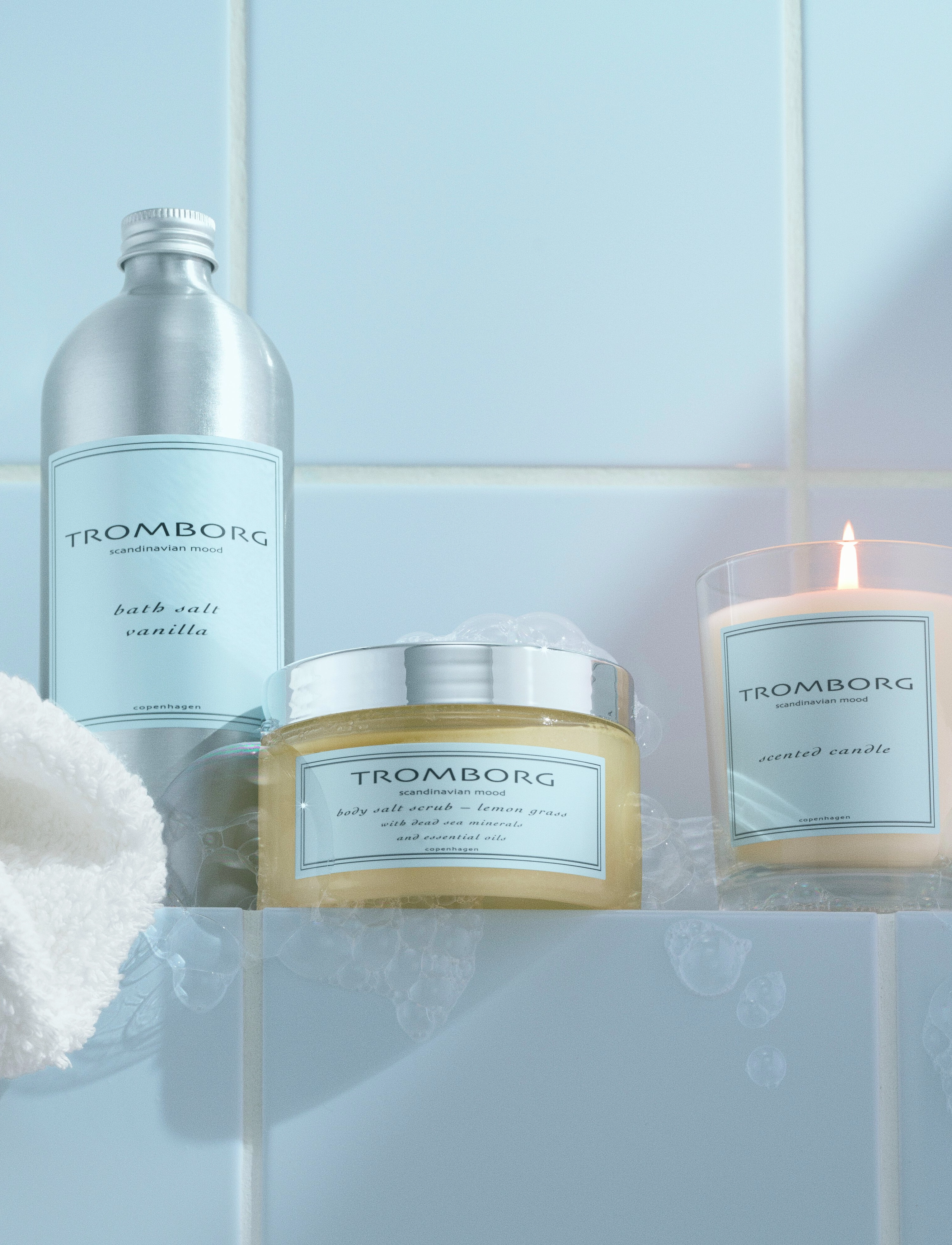 Tromborg - Body Salt Scrub - Lemon Grass - kuorinta – vartalo - no colour - 3