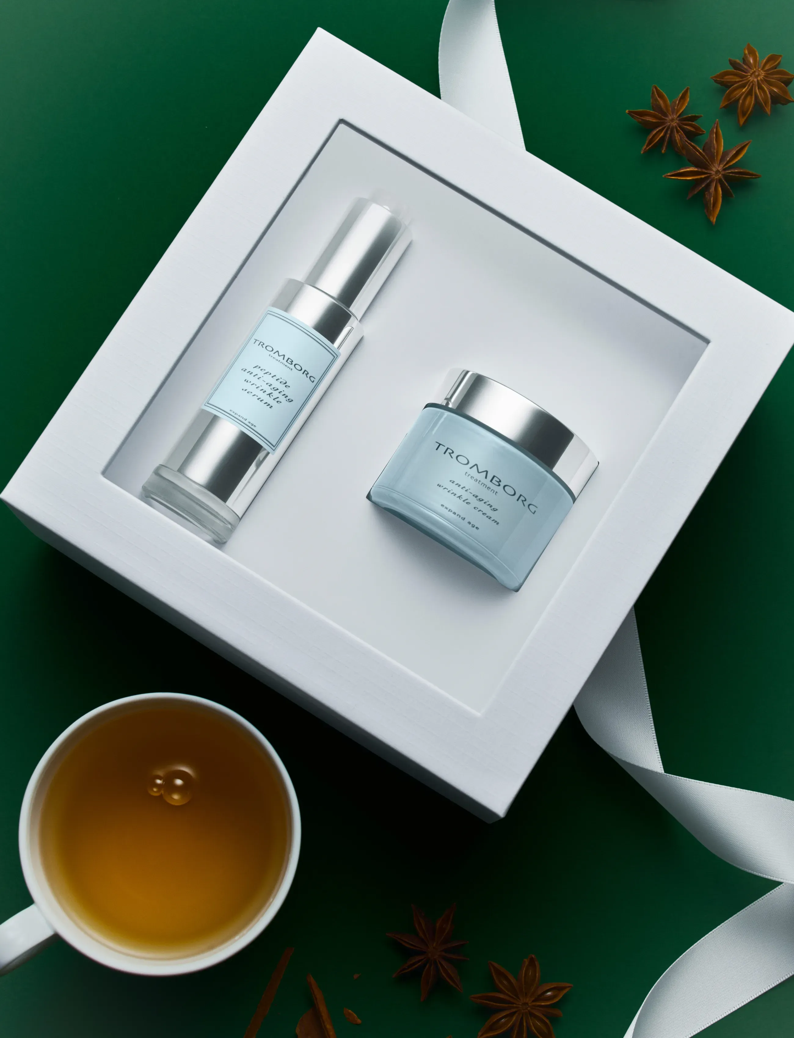 Tromborg - Anti-Aging Wrinkle Cream & Serum Gaveæske 2026 - clear - 4