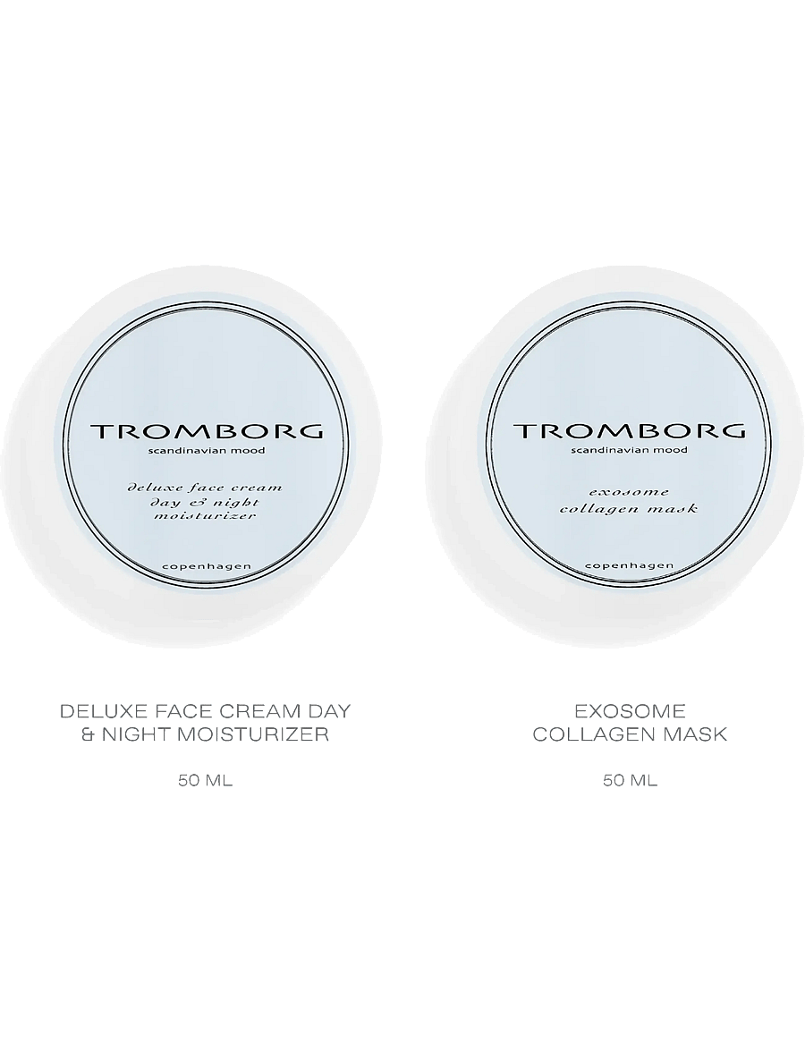 Tromborg - Deluxe Face Cream & Exosome Mask Gaveæske 2026 - clear - 2