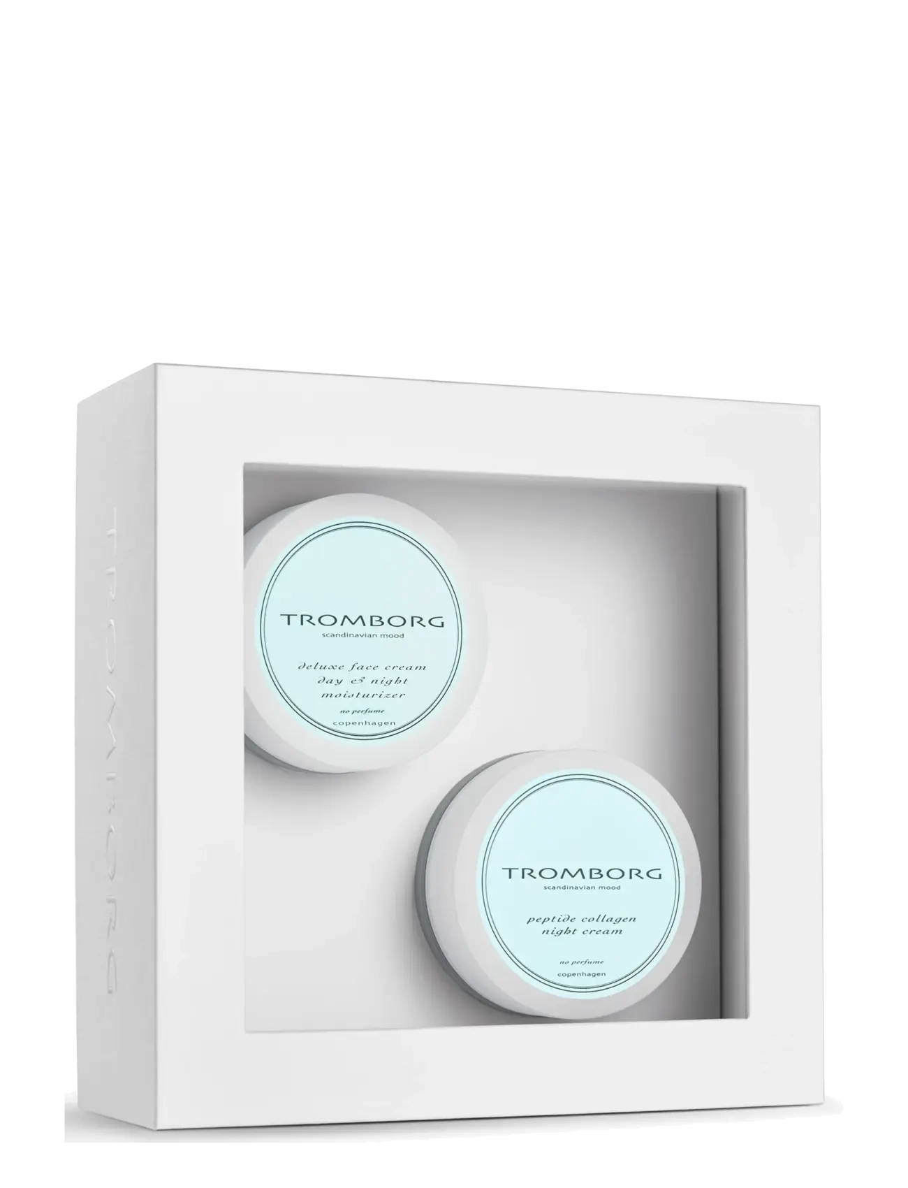 Tromborg No Perfume Deluxe Face Cream & Peptide Cream Gaveæske 2026 - Nahahoolduskomplektid - CLEAR / undefined