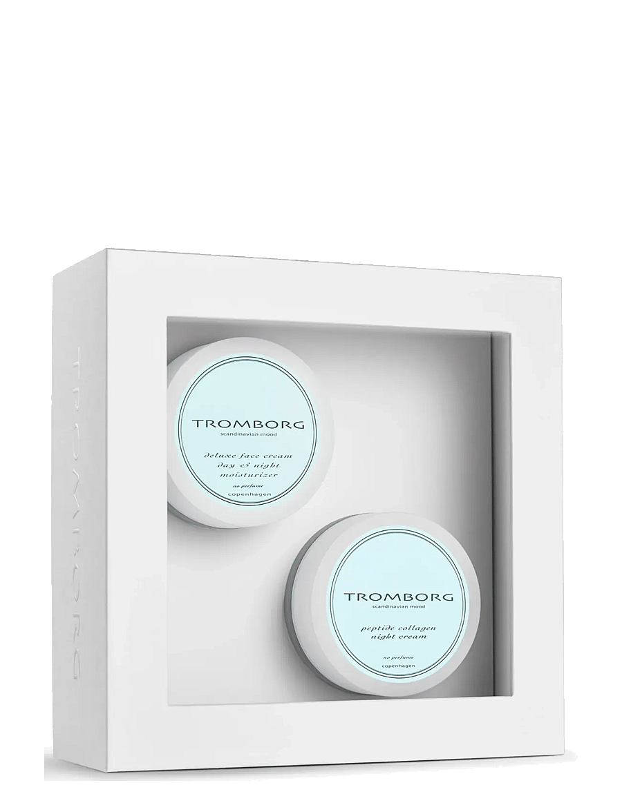 Tromborg - No Perfume Deluxe Face Cream & Peptide Cream Gaveæske 2026 - clear - 1