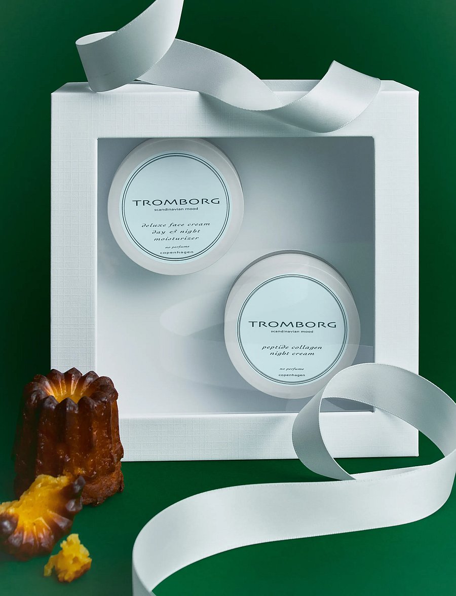 Tromborg - No Perfume Deluxe Face Cream & Peptide Cream Gaveæske 2026 - clear - 0