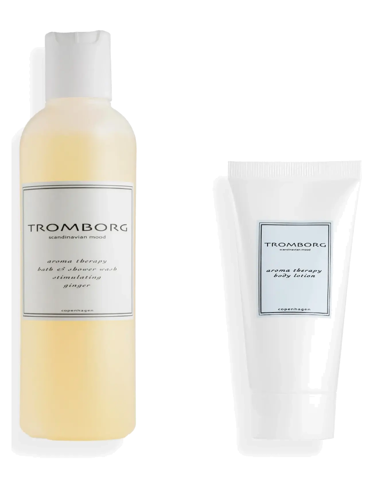 Tromborg - Aroma Therapy Bath & Shower Ginger Gavesæt 2026 - duschgel & duscholjor  - clear - 2