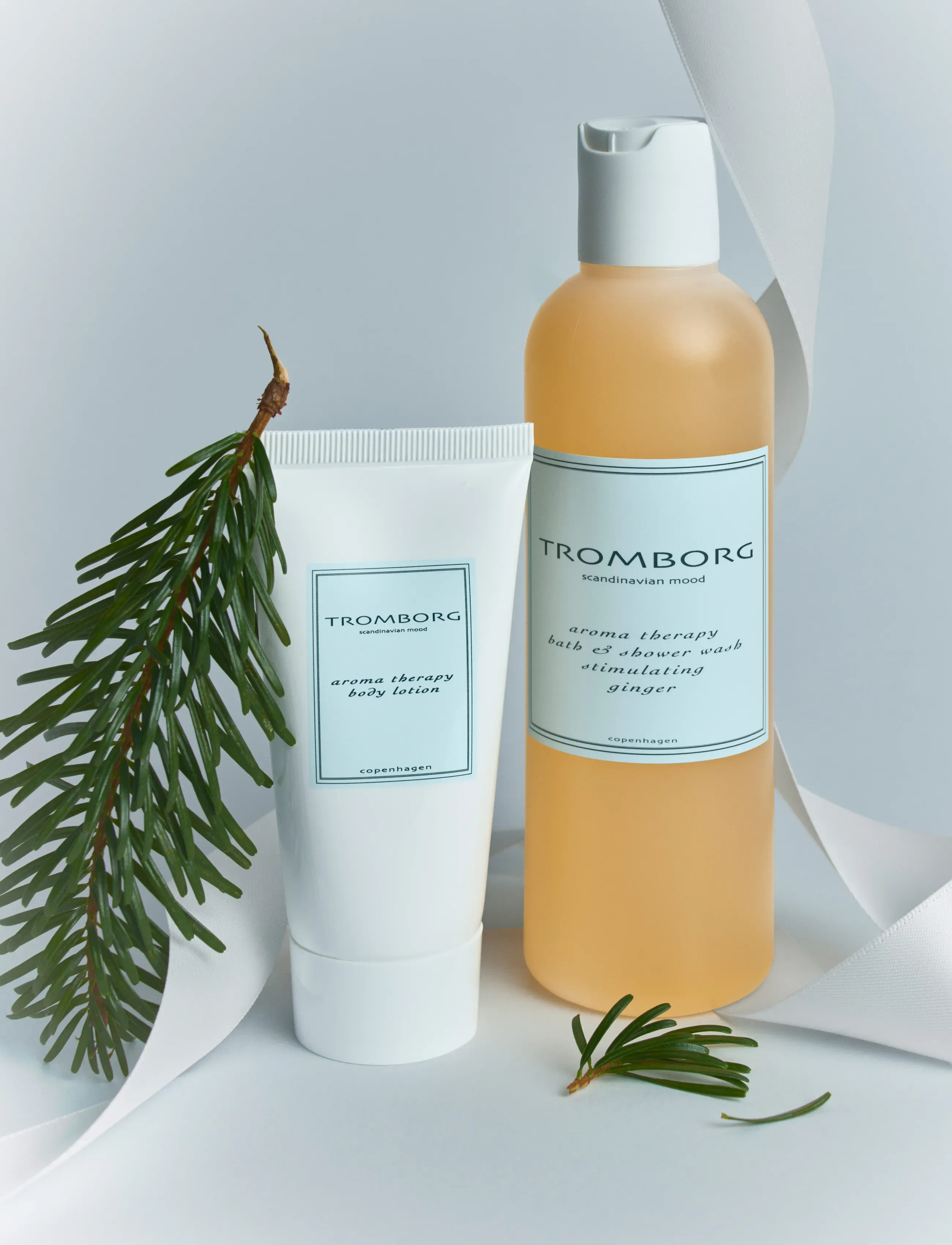 Tromborg - Aroma Therapy Bath & Shower Ginger Gavesæt 2026 - duschgel & duscholjor  - clear - 0