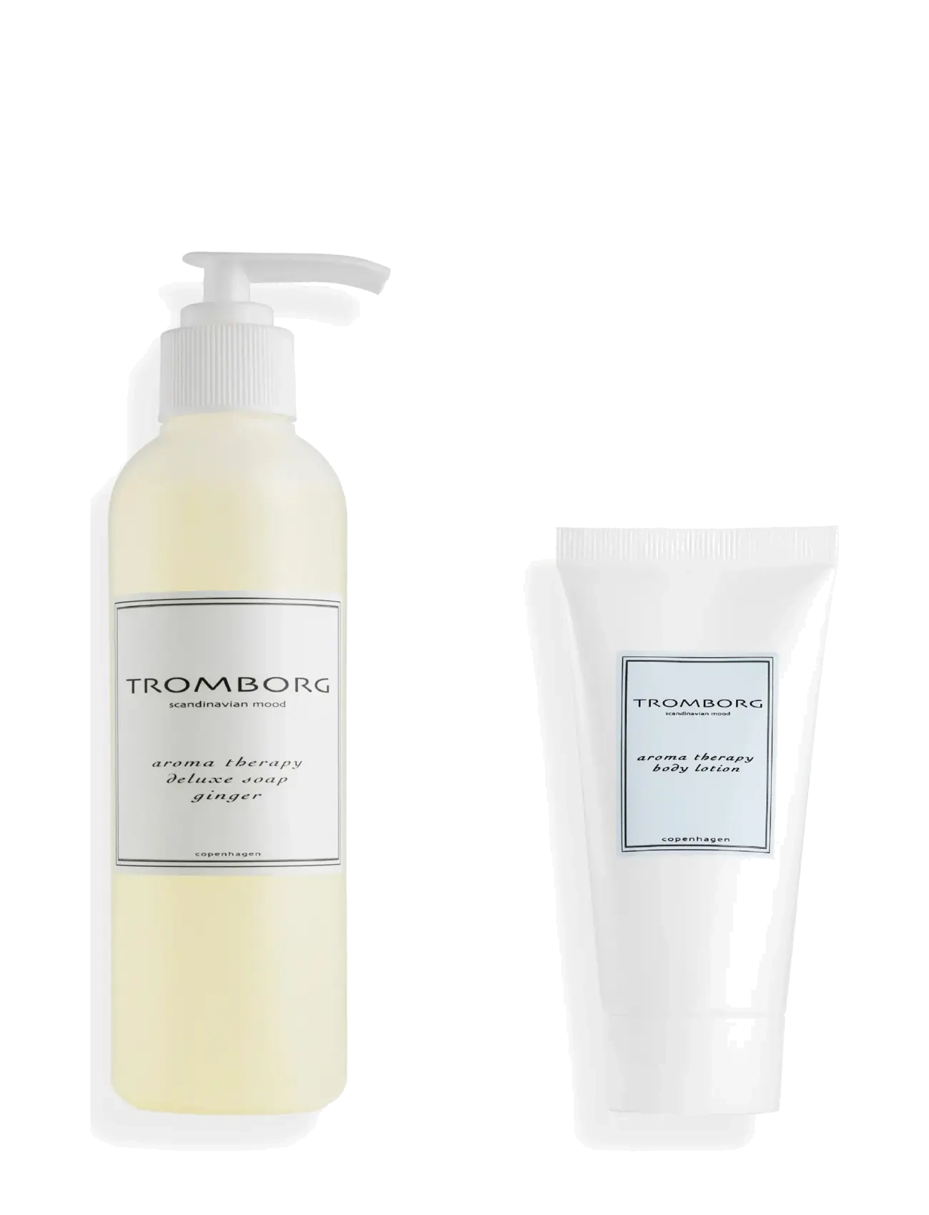 Tromborg - Aroma Therapy Deluxe Soap Ginger Gavesæt 2026 - duschgel & duscholjor  - clear - 2