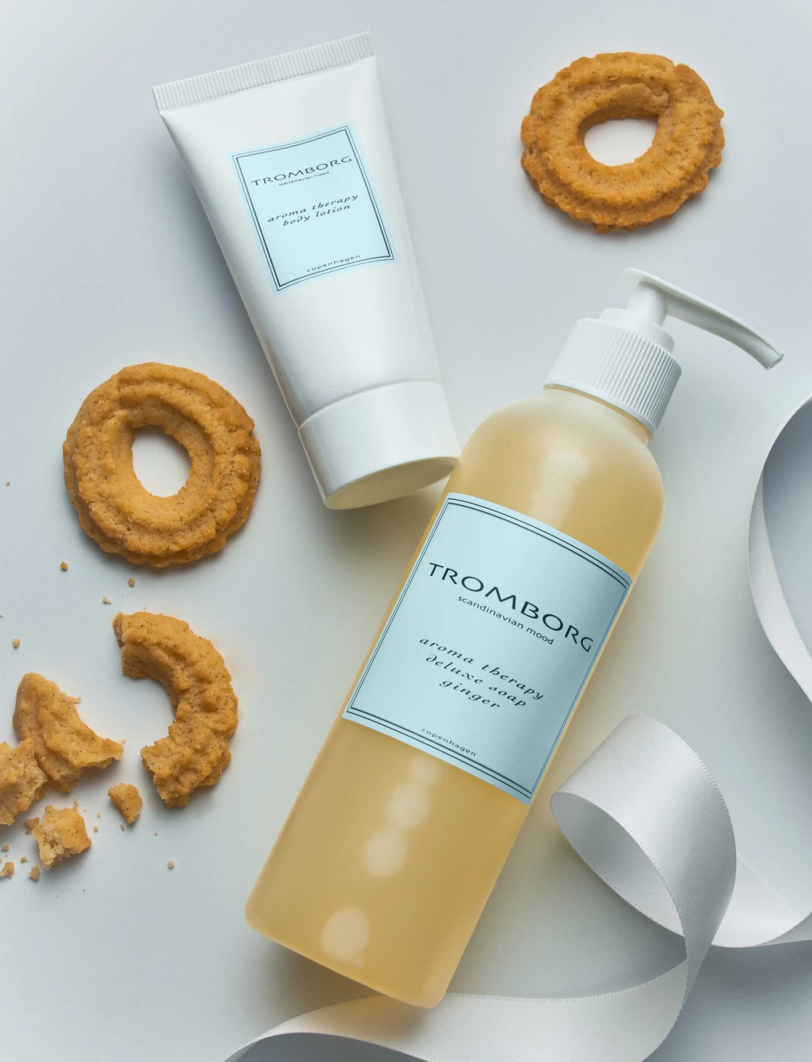 Tromborg - Aroma Therapy Deluxe Soap Ginger Gavesæt 2026 - duschgel & duscholjor  - clear - 0