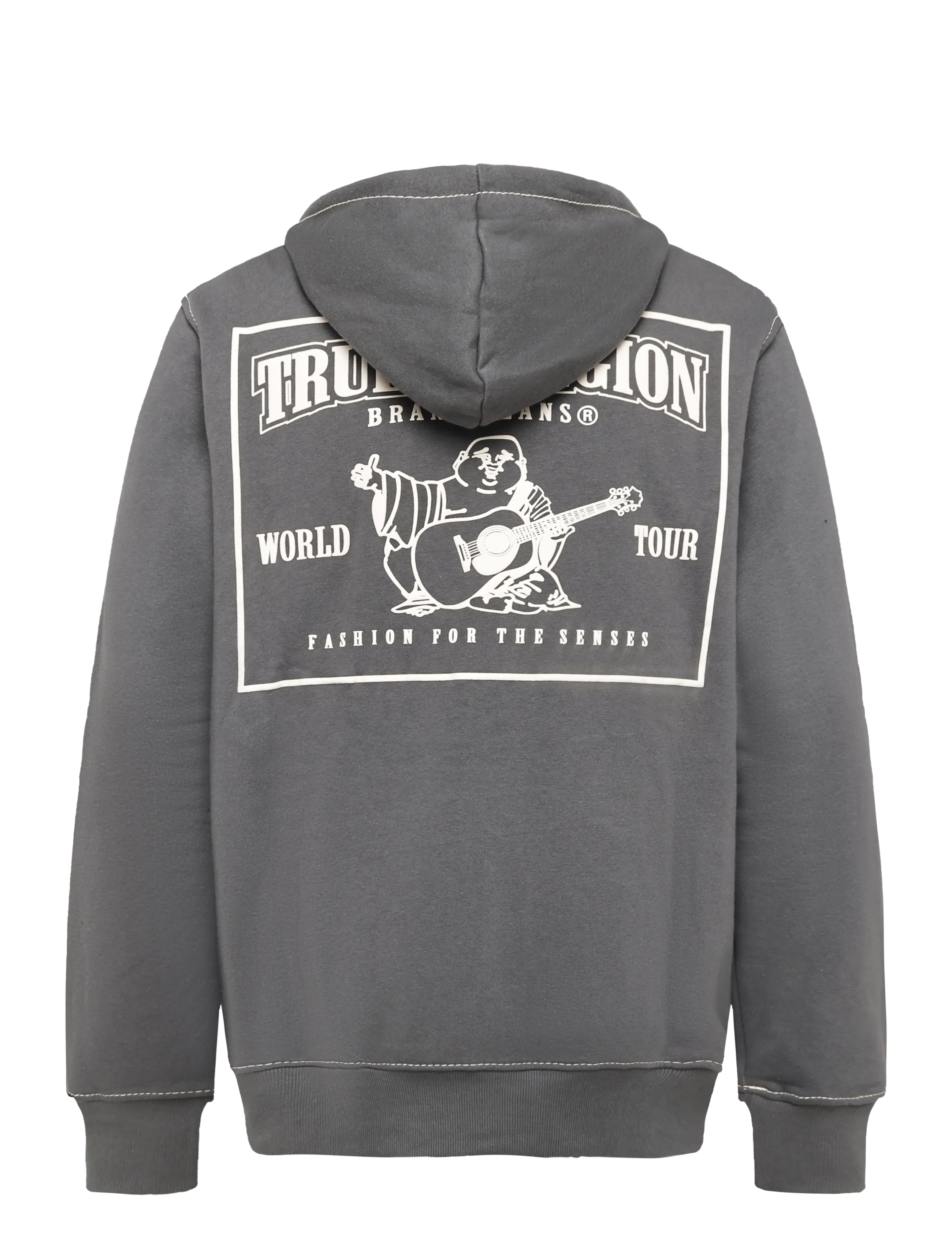 True Religion Big T Zip Up Hoodie herr – bild 2