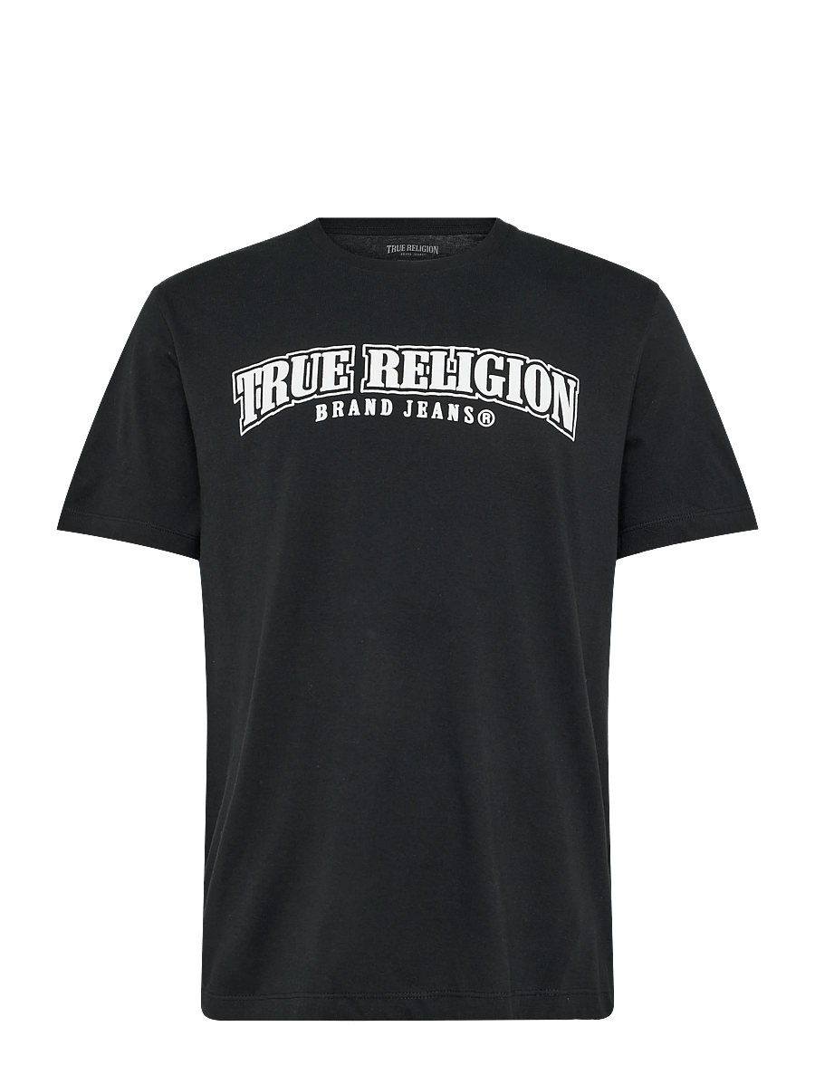 True Religion - RELAXED PAINTED HS TEE - t-krekli ar īsām piedurknēm - black/white - 0