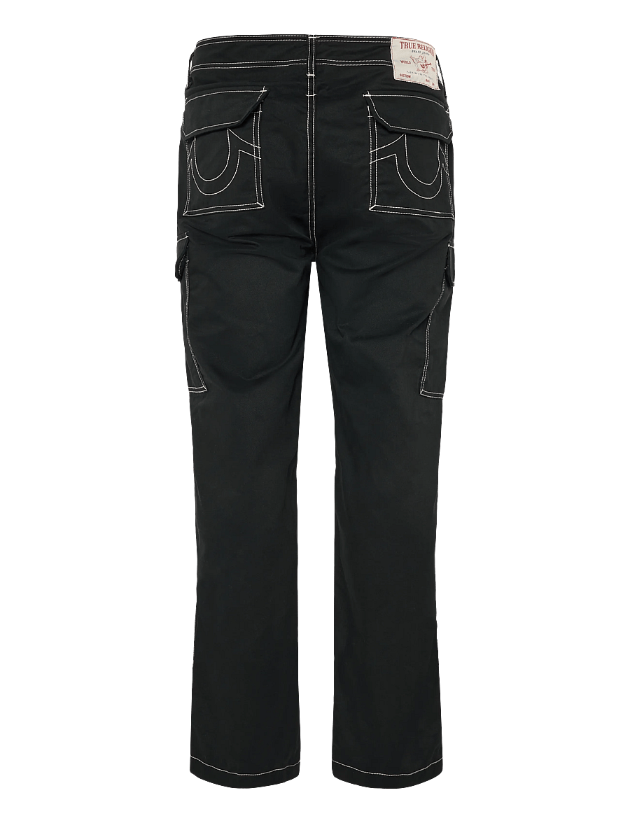 True Religion - CARGO PANTS - cargohose - jet black - 2