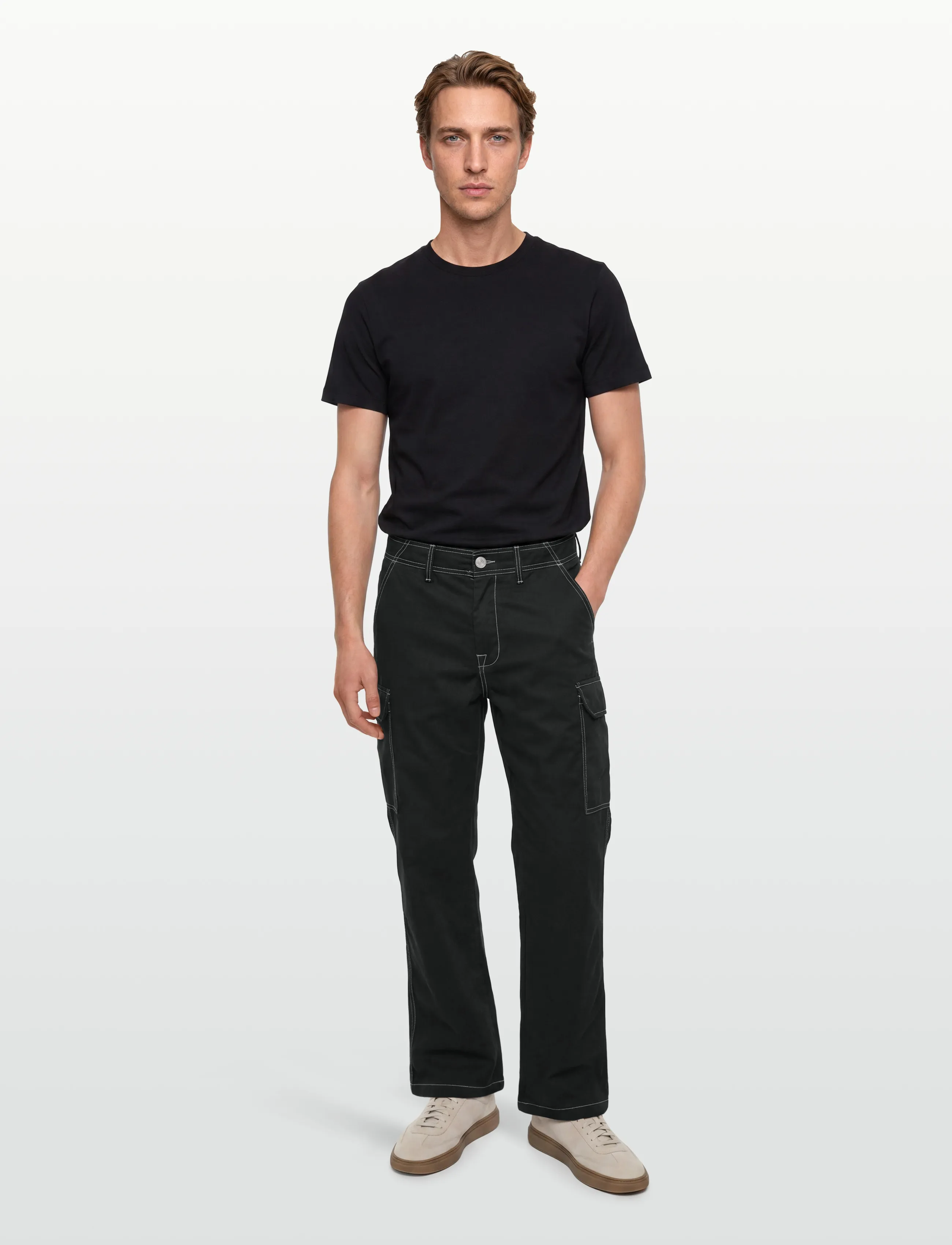 True Religion Cargo Pants, 30, Black, Bukser > Cargo-Bukser, Herre