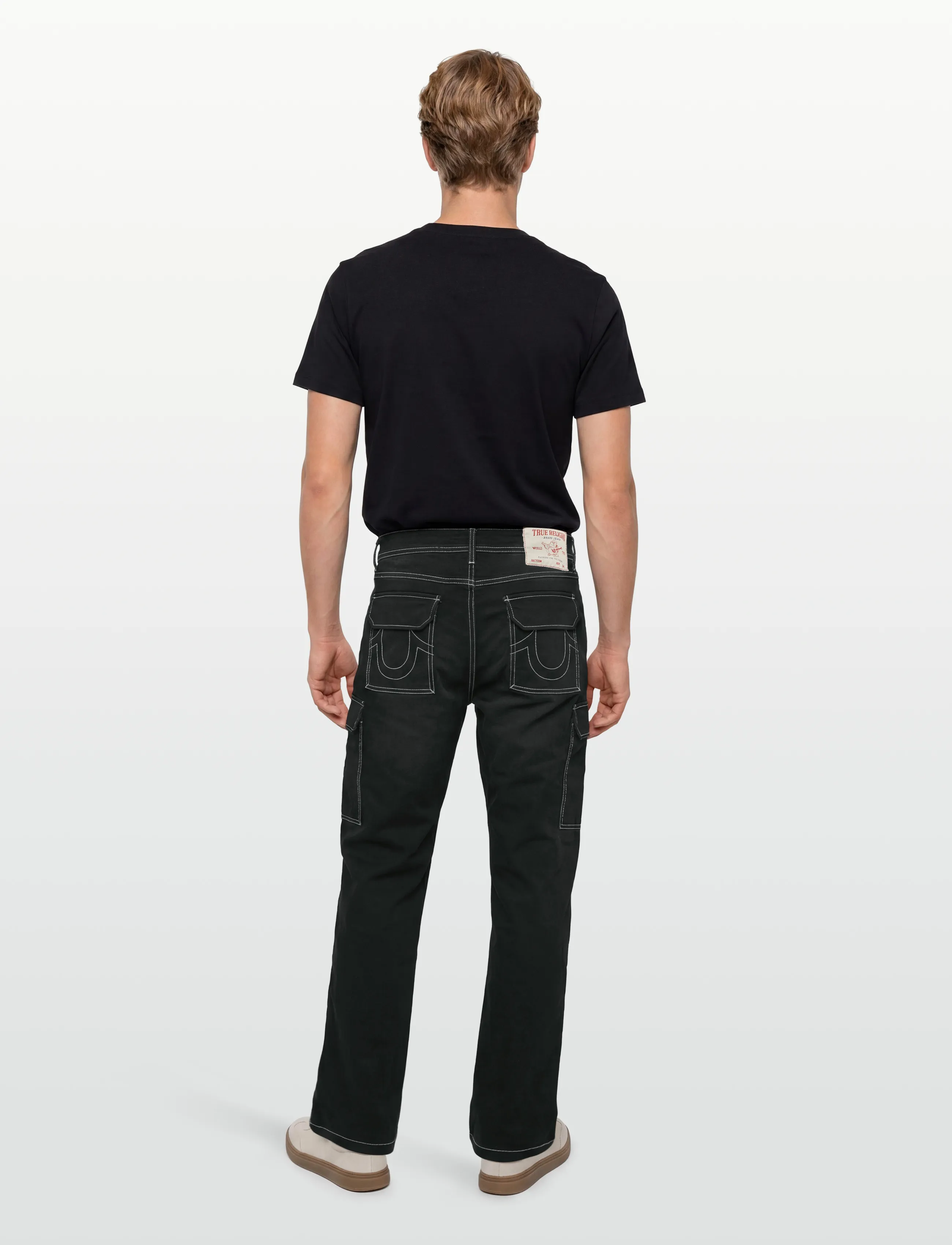 True Religion - CARGO PANTS - cargo pants - jet black - 4