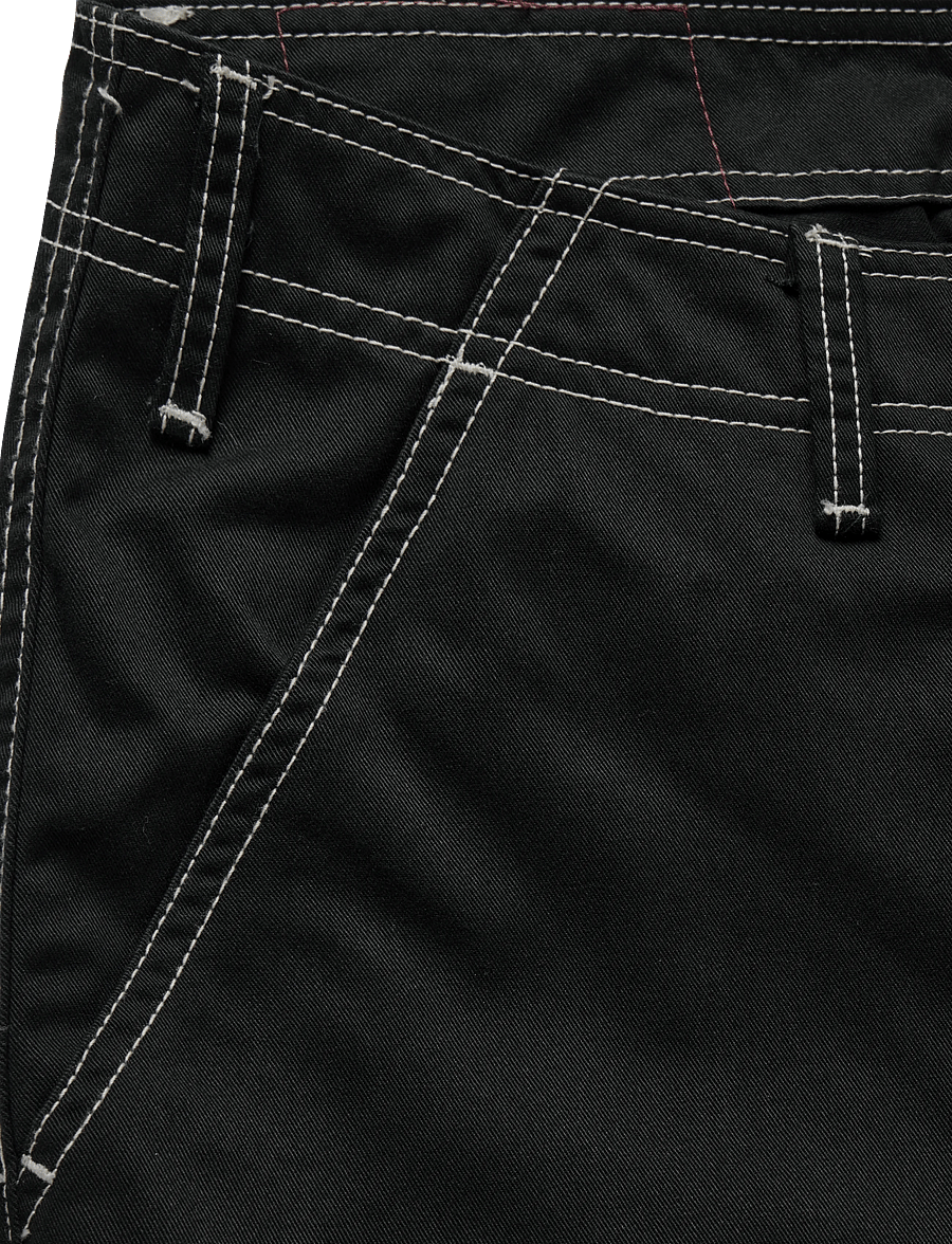 True Religion - CARGO PANTS - cargohose - jet black - 5