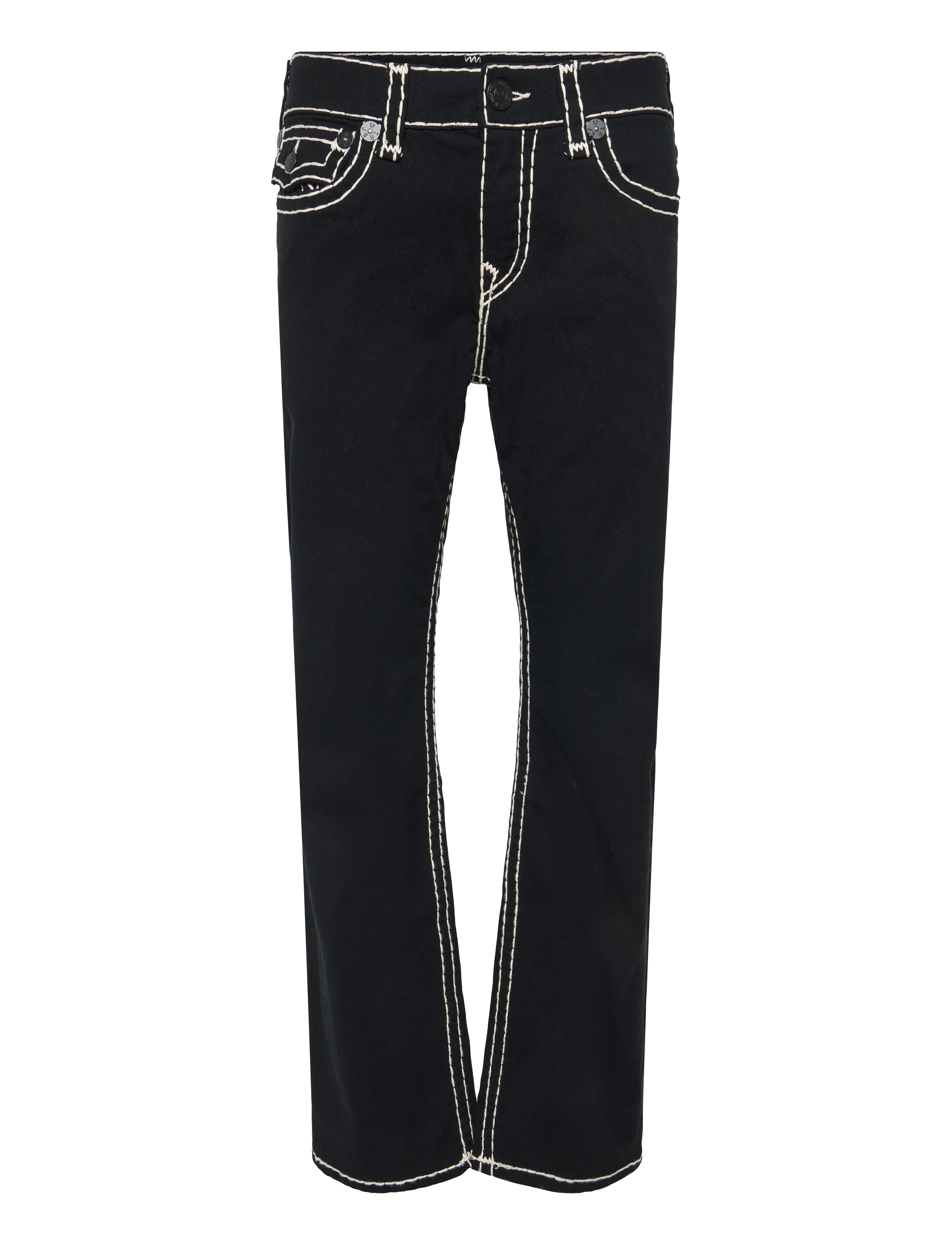 TRUE RELIGION Billy Super T Flap 34 In Schwarz - 36 - Herren