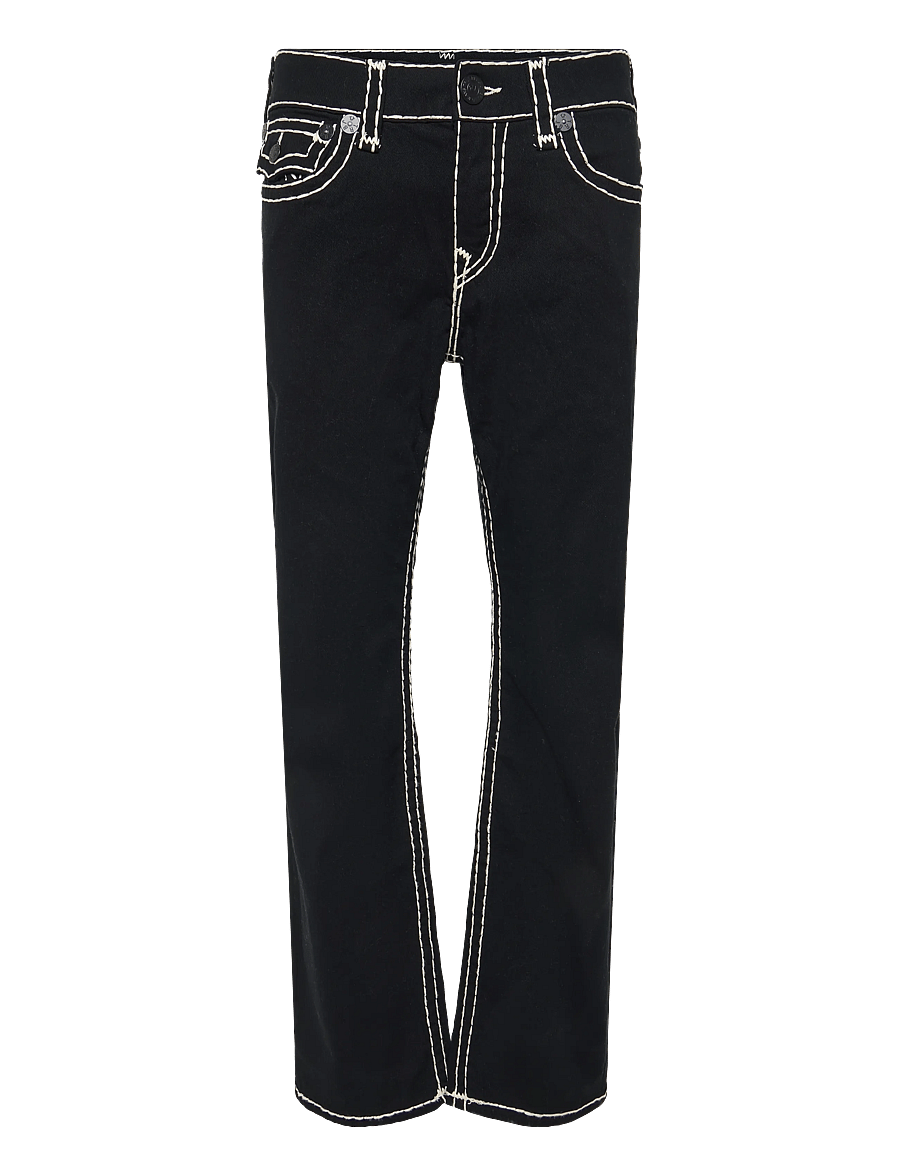 True Religion - BILLY SUPER T FLAP 34 IN - suorat farkut - black rinse - 0