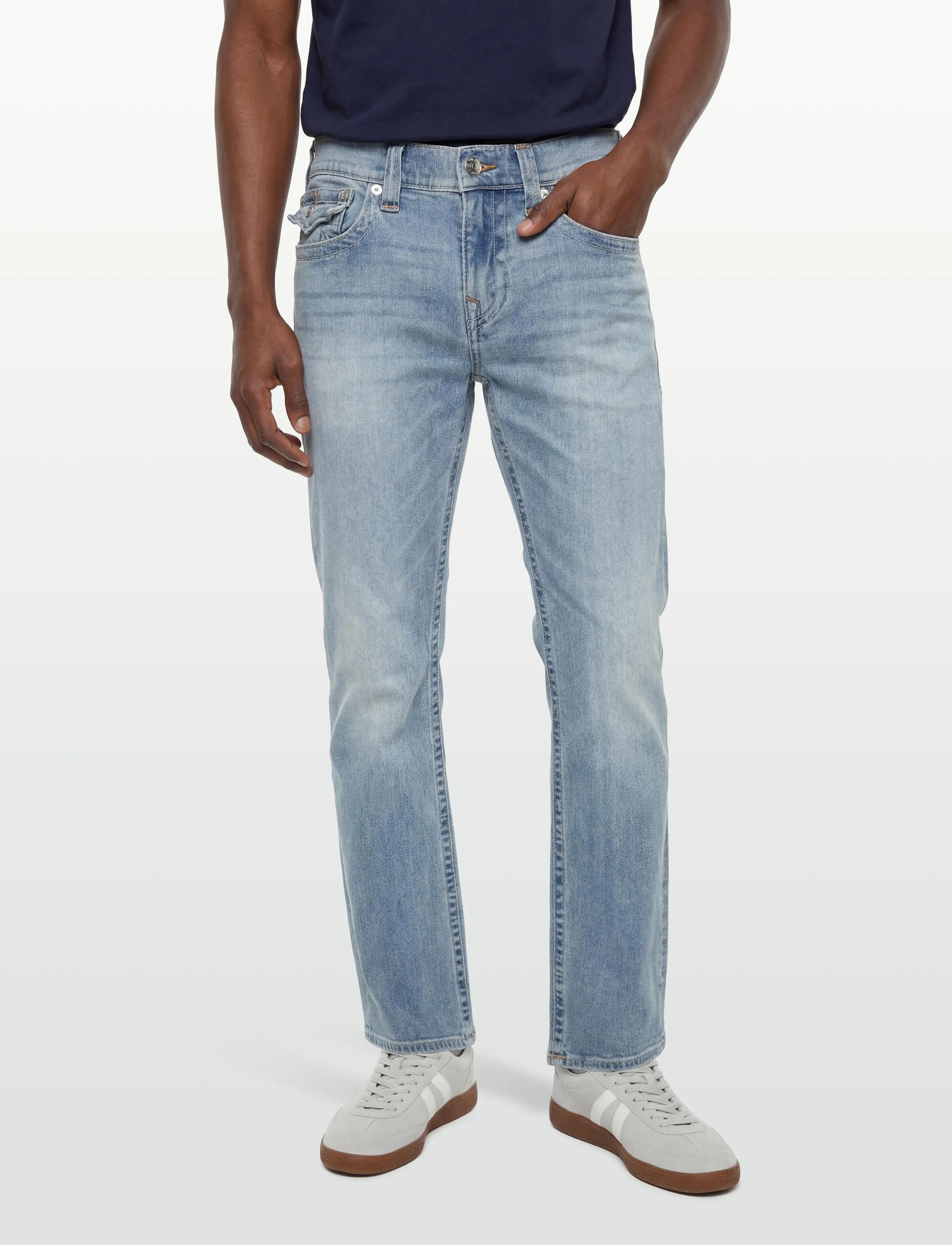 True Religion - RICKY SN FLAP 34 IN - regular jeans - brilliant med wash - 3