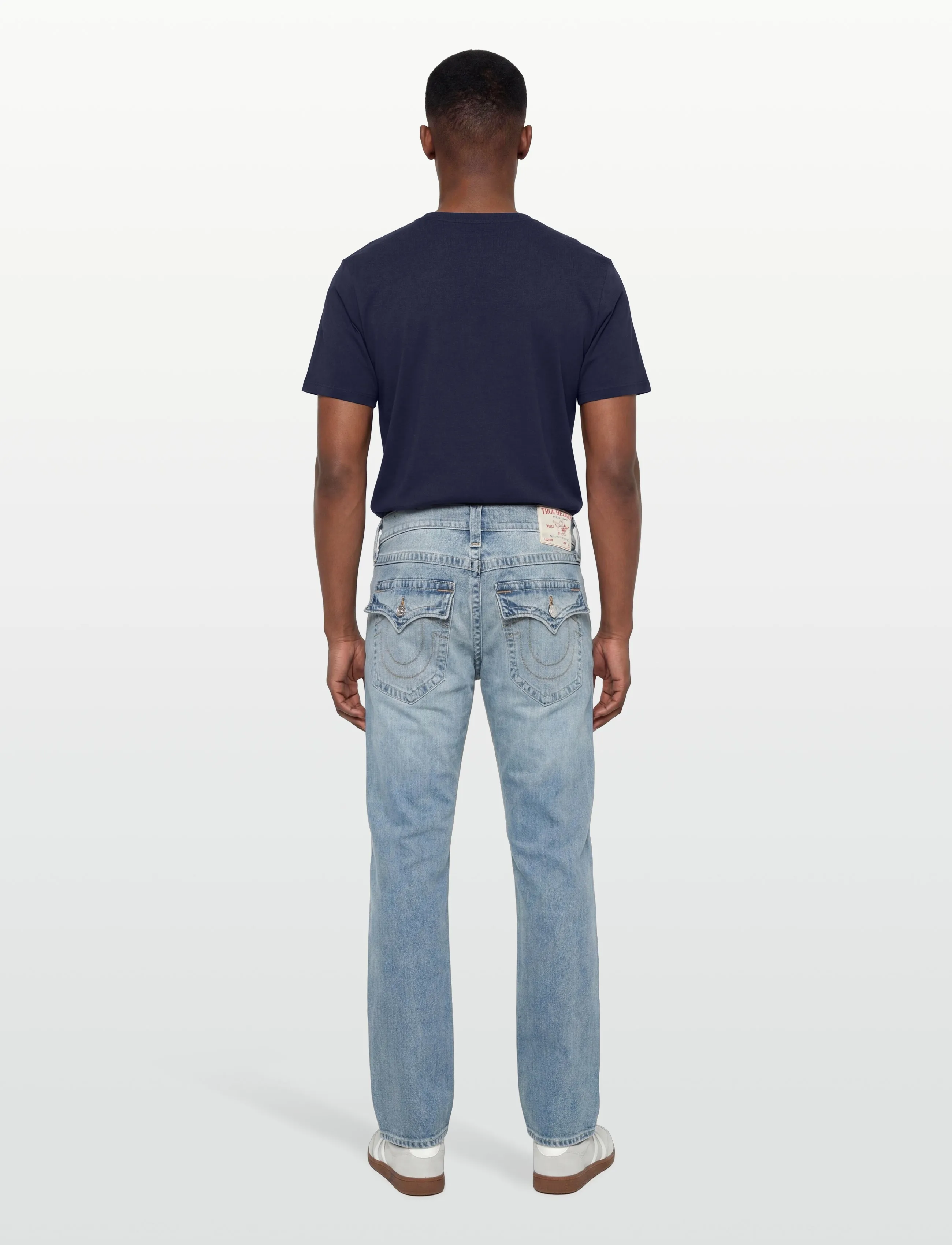 True Religion - RICKY SN FLAP 34 IN - regular jeans - brilliant med wash - 4