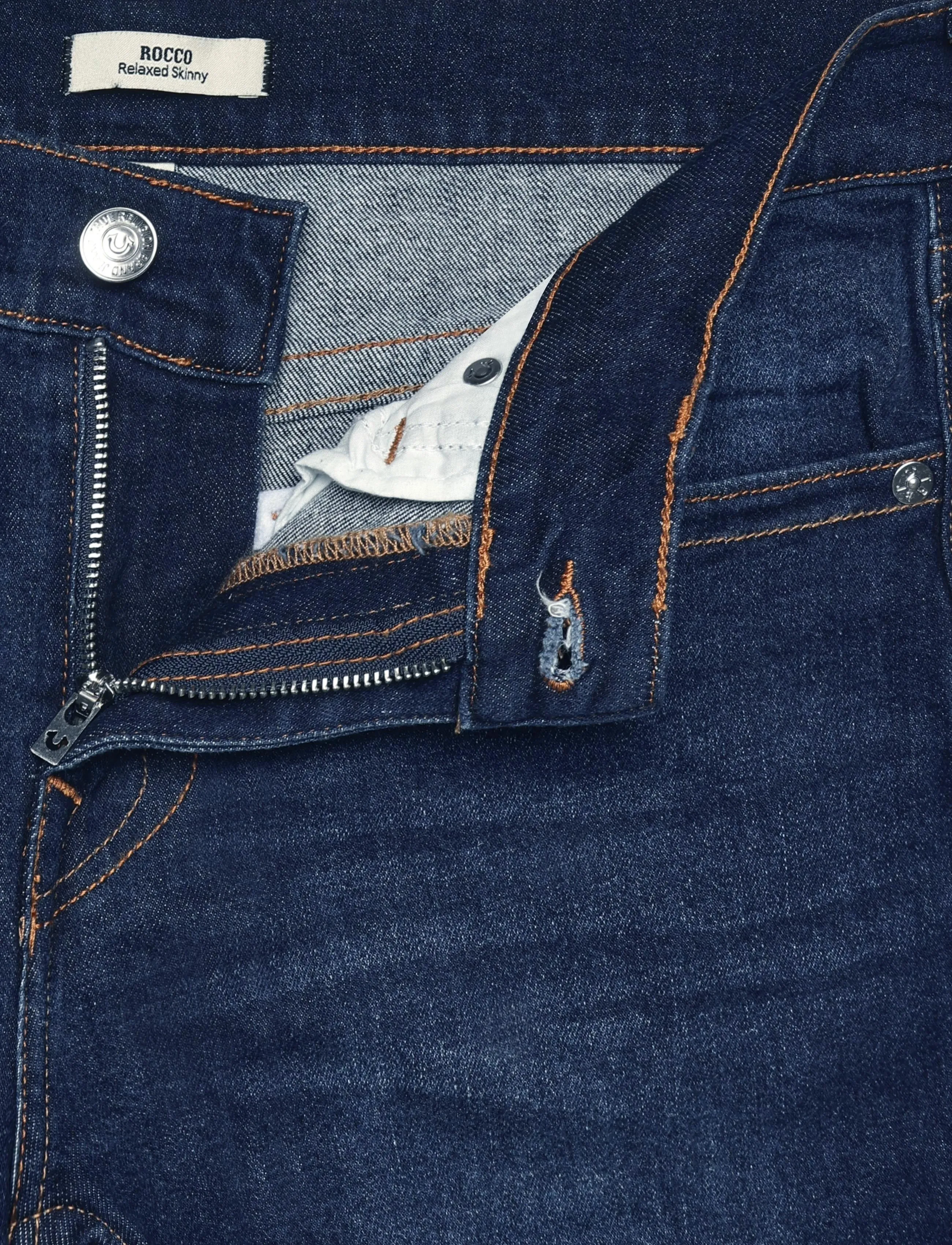 True Religion - ROCCO SN NO FLAP 32 IN - normale jeans - damon dark wash - 3