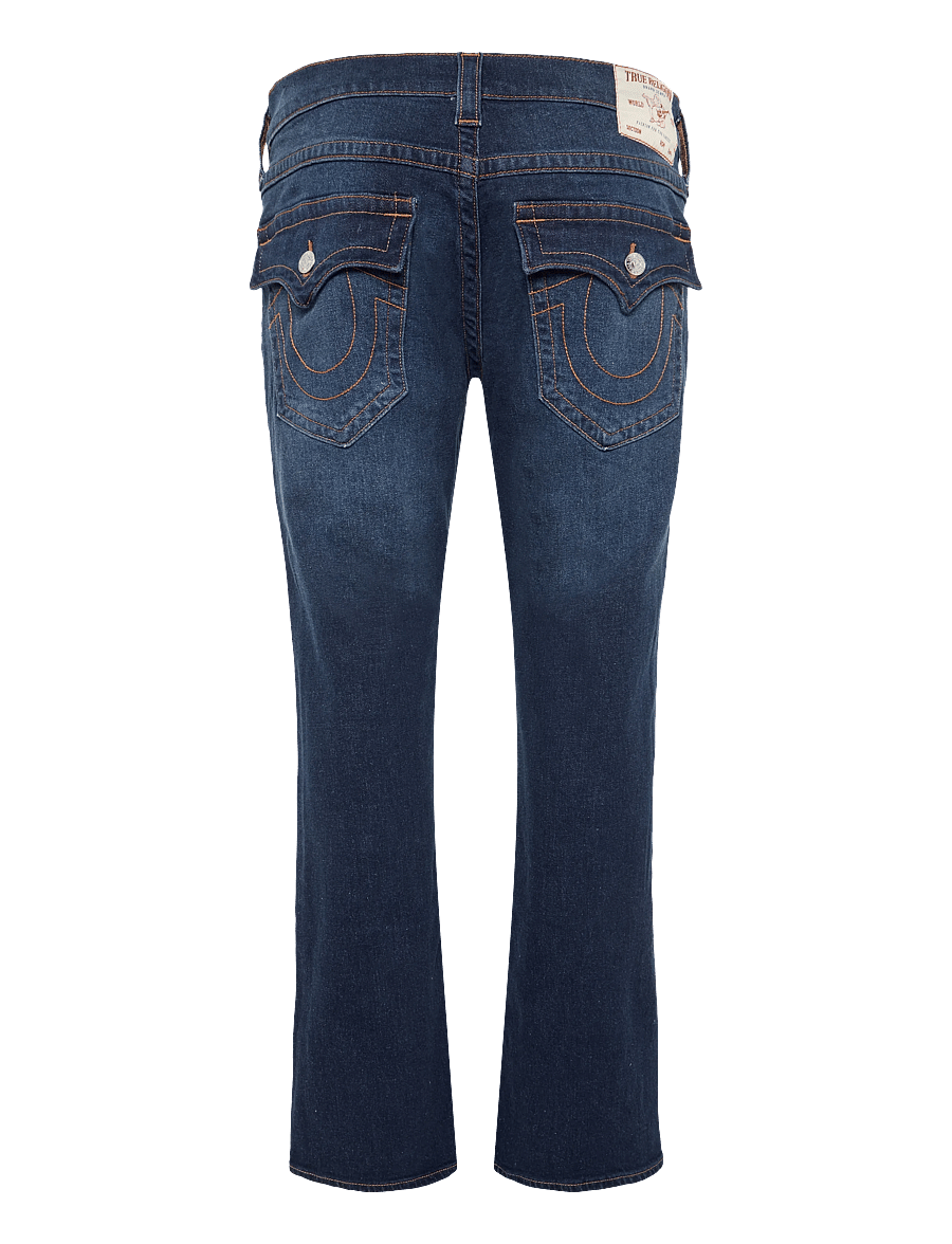 True Religion - BILLY SN FLAP 34 IN - regular piegriezuma džinsa bikses - damon dark wash - 2