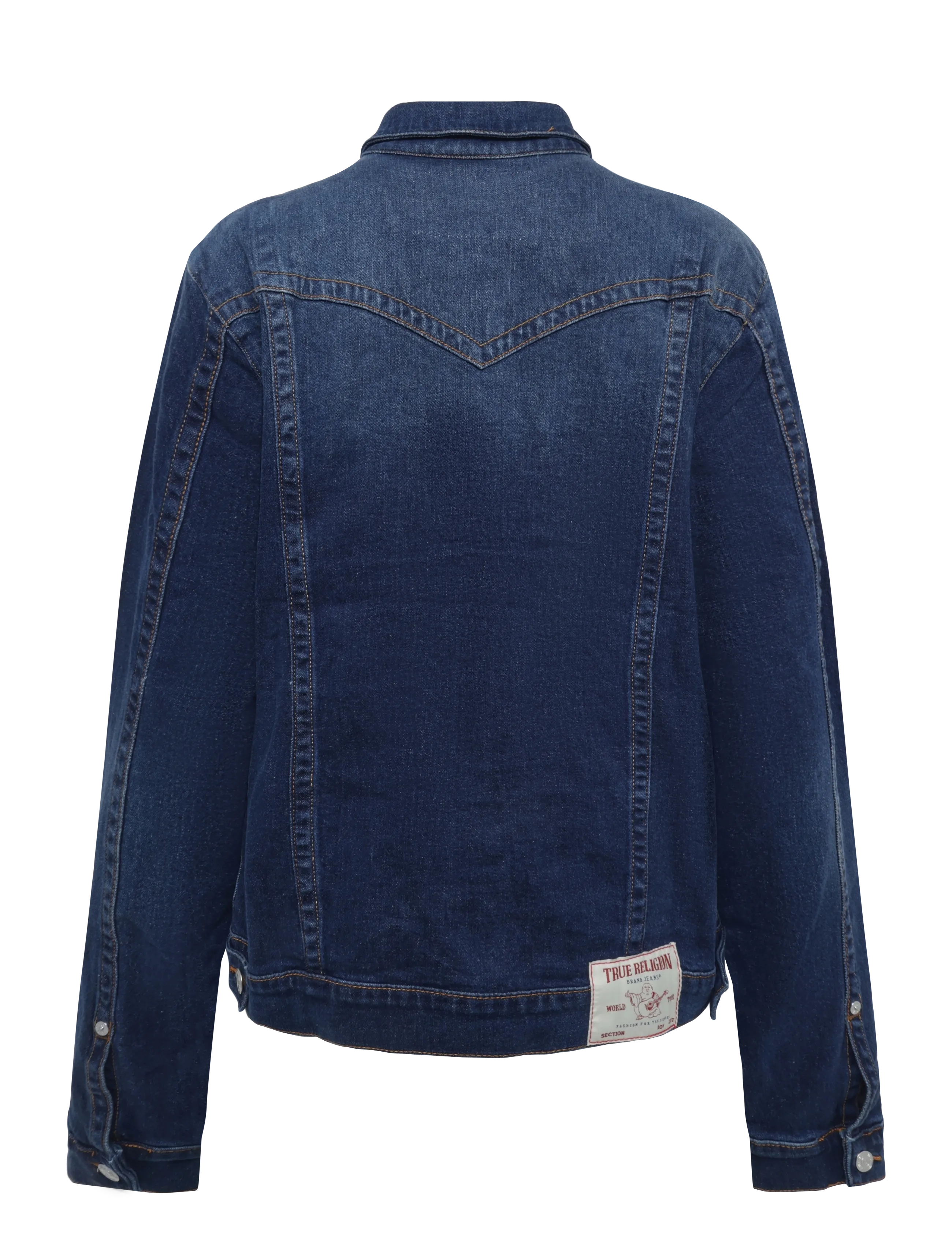 True Religion - SN JIMMY JACKET - voodrita teksatagid - damon dark wash - 1