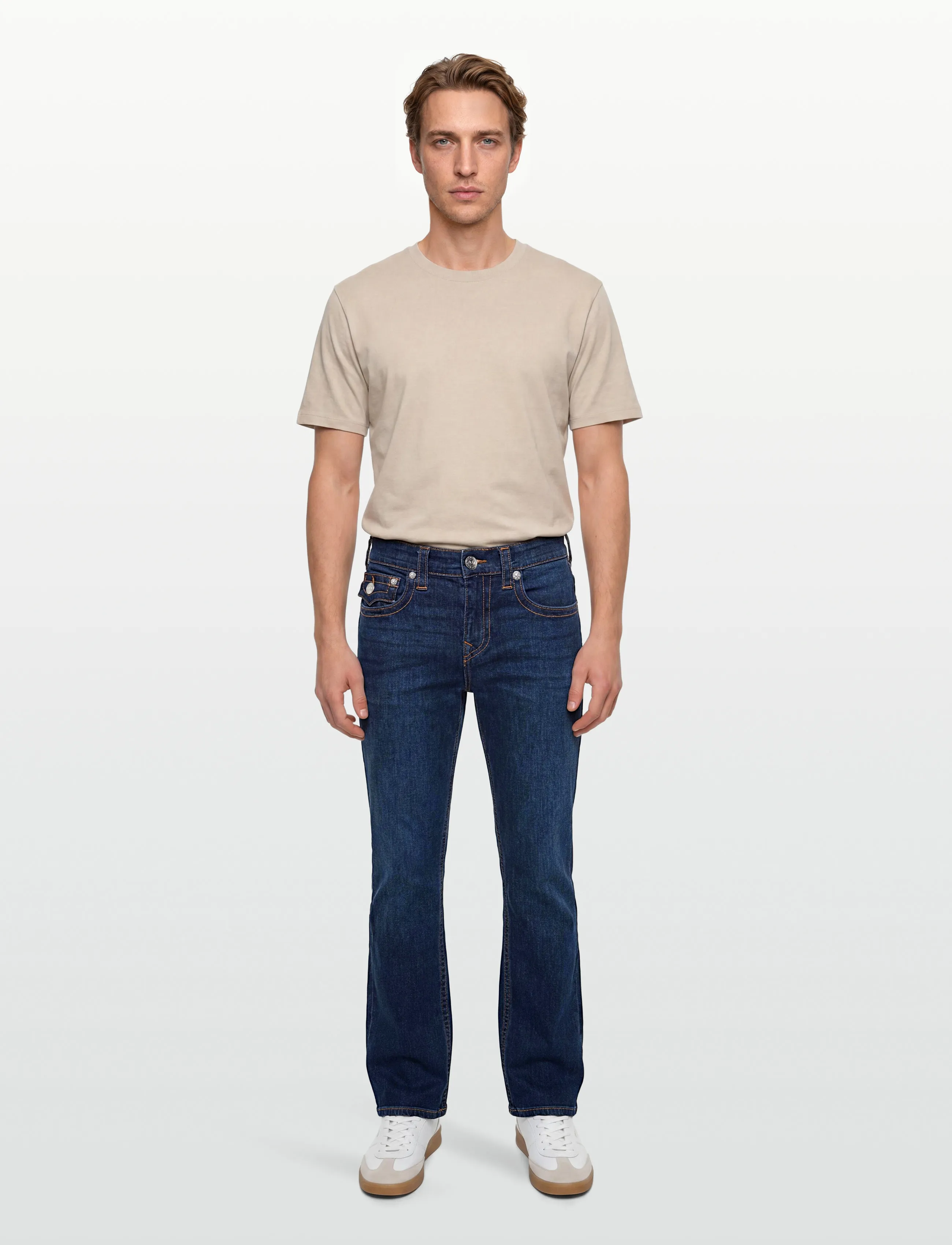 True Religion Ricky Sn Flap 32 In, 28, Jeans, Blau - Regular, Männerswear
