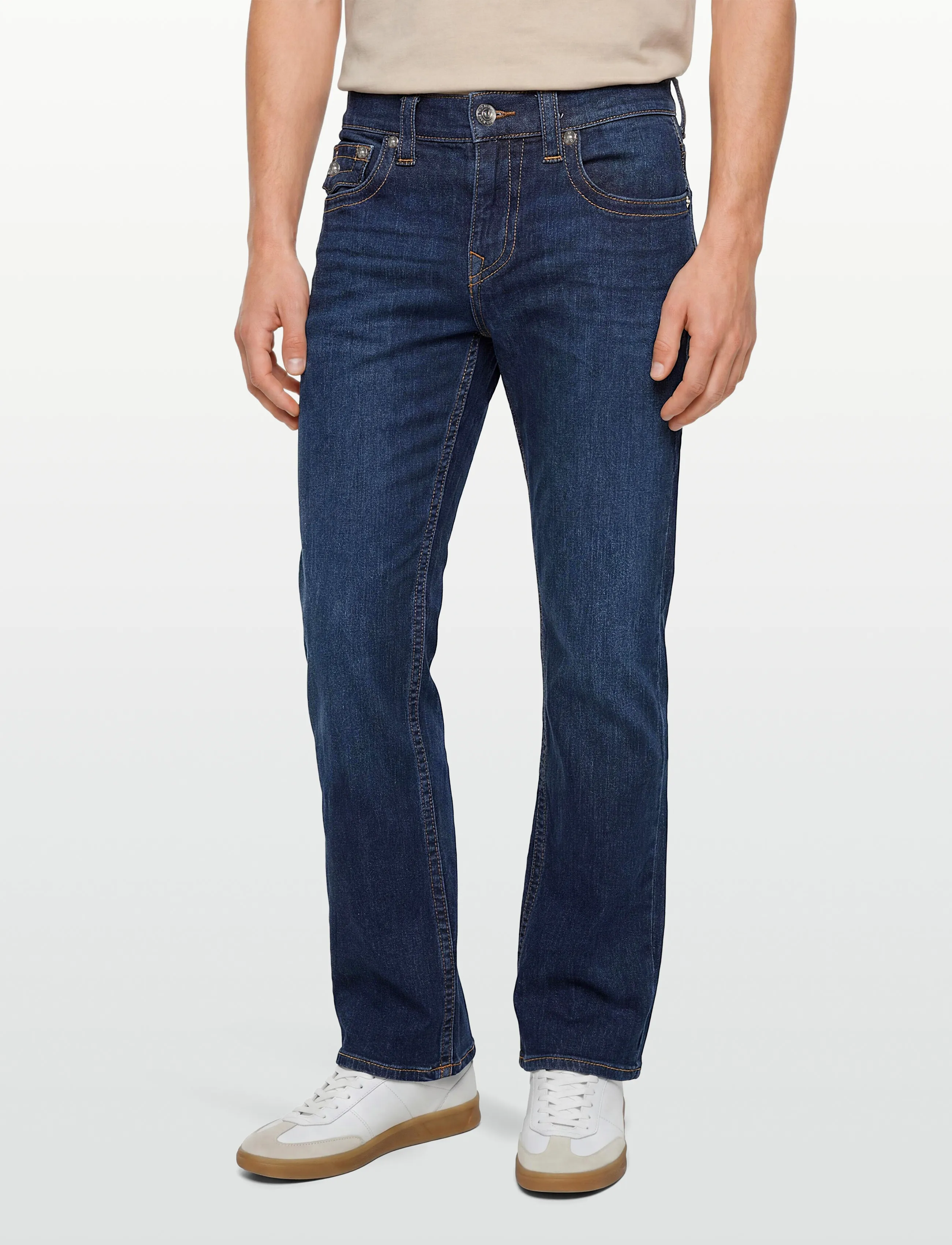 True Religion - RICKY SN FLAP 32 IN - Įprasto kirpimo džinsai - damon dark wash - 3